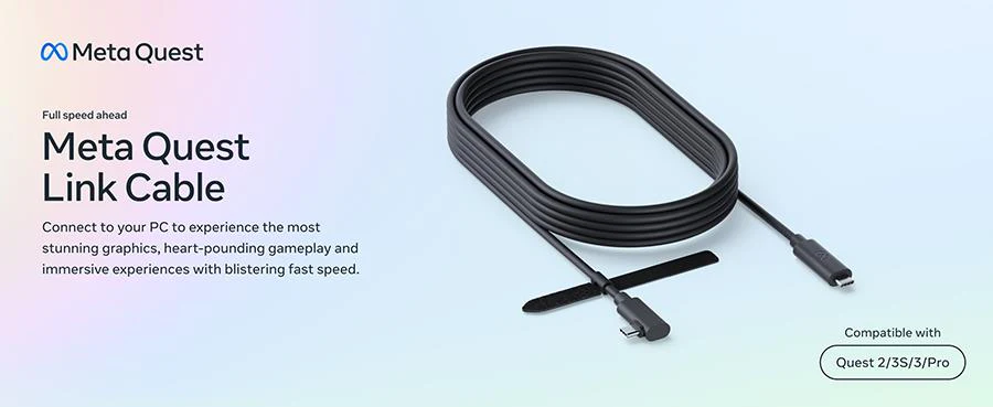 Meta Quest Link Cable - Works with Meta Quest 3/3S/2/Pro - Image 6