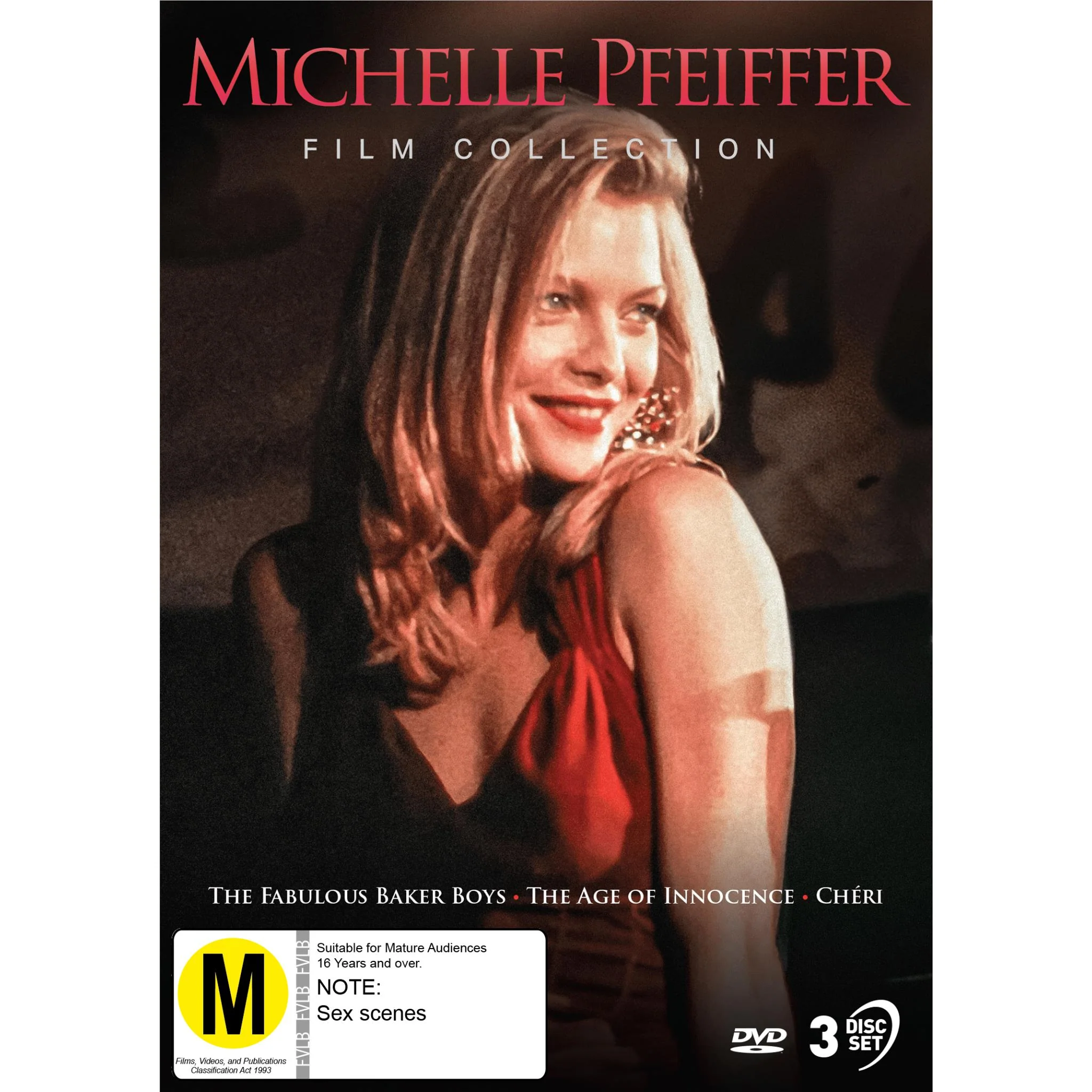 Michelle Pfeiffer Collection (The Fabulous Baker Boys / The Age of Innocence / Cheri)