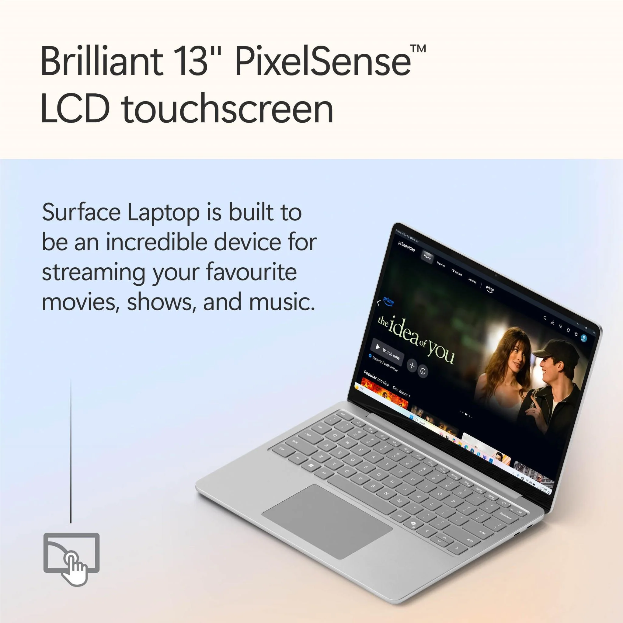 Microsoft Surface Laptop CoPilot+ PC 13" Snapdragon X Plus 8 core/16GB/512GB (Platinum) - Image 3