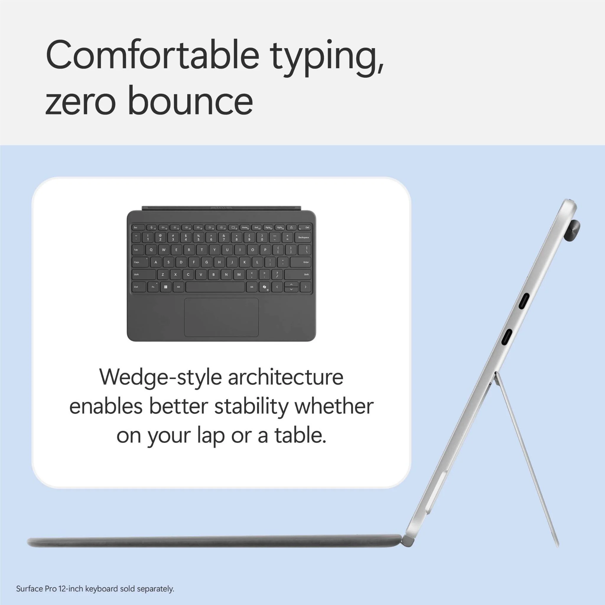 Microsoft Surface Pro 12-inch [1st Edition] Keyboard (Slate) - Image 10