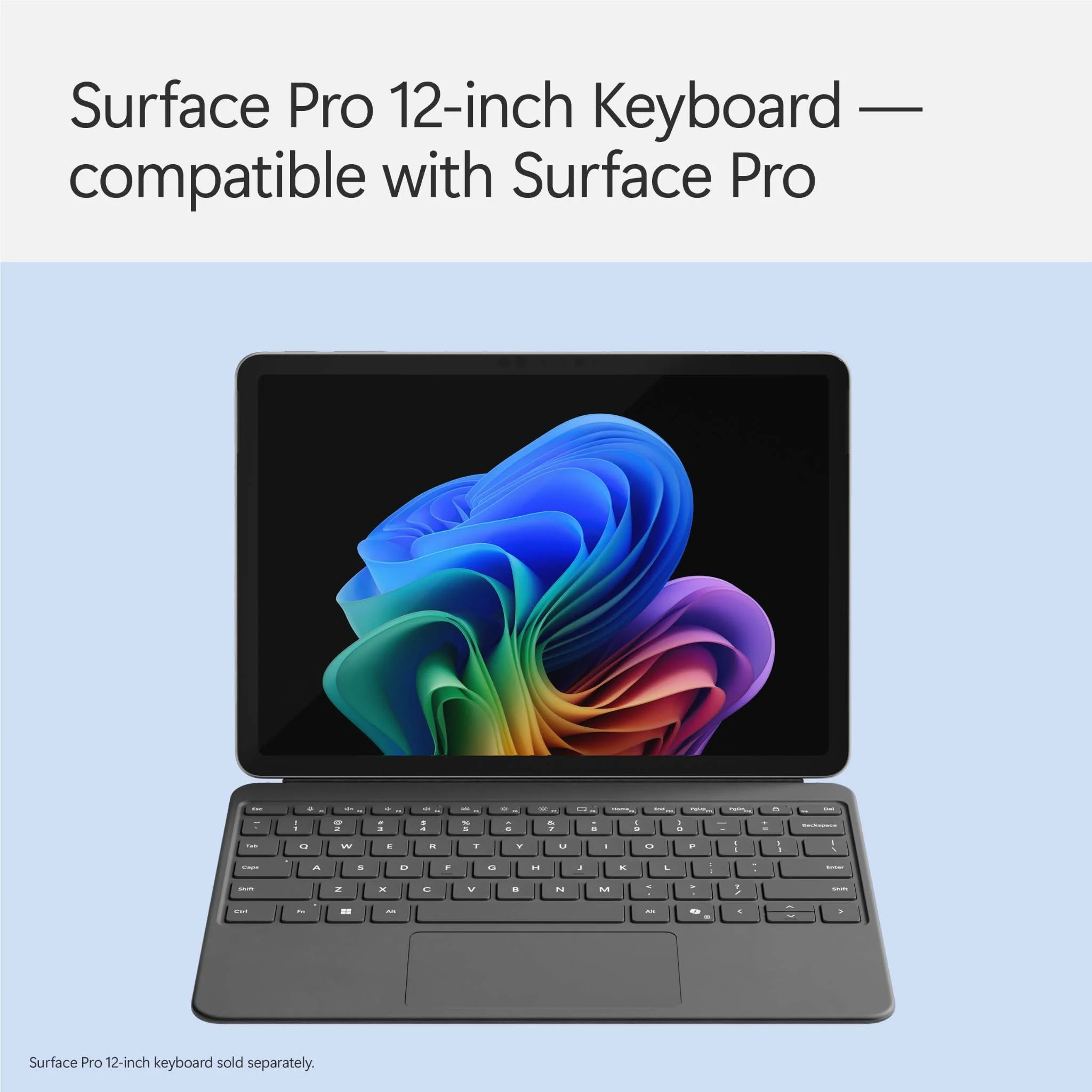 Microsoft Surface Pro 12-inch [1st Edition] Keyboard (Slate) - Image 7