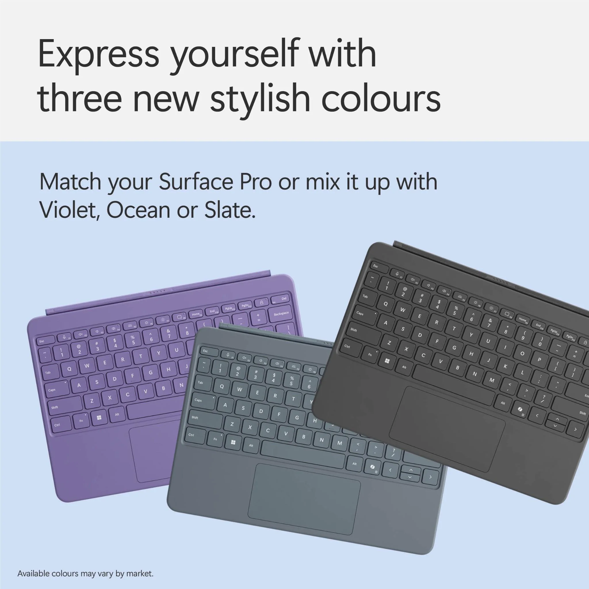 Microsoft Surface Pro 12-inch [1st Edition] Keyboard (Slate) - Image 8