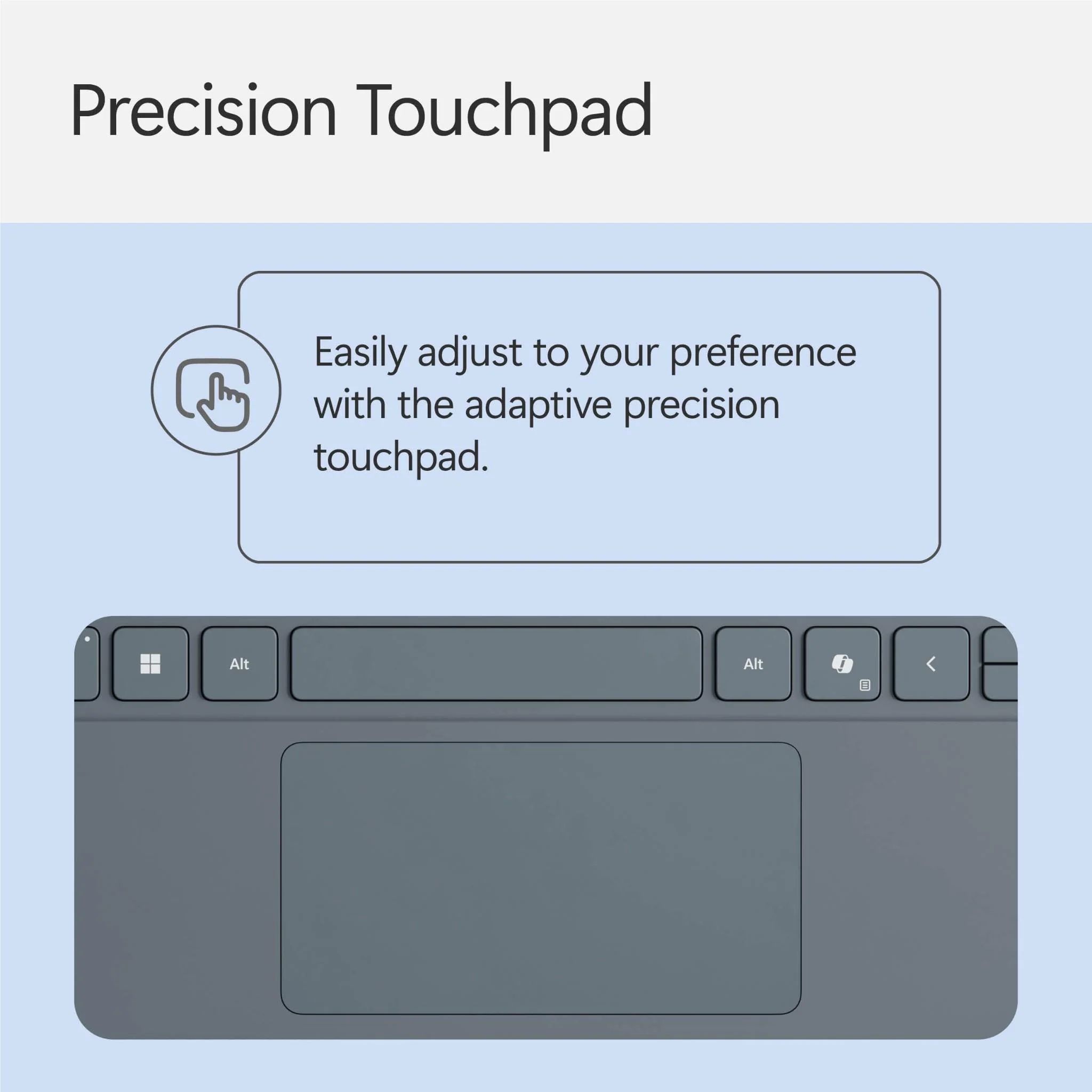 Microsoft Surface Pro 12-inch [1st Edition] Keyboard with Slim Pen (Ocean) - Image 11
