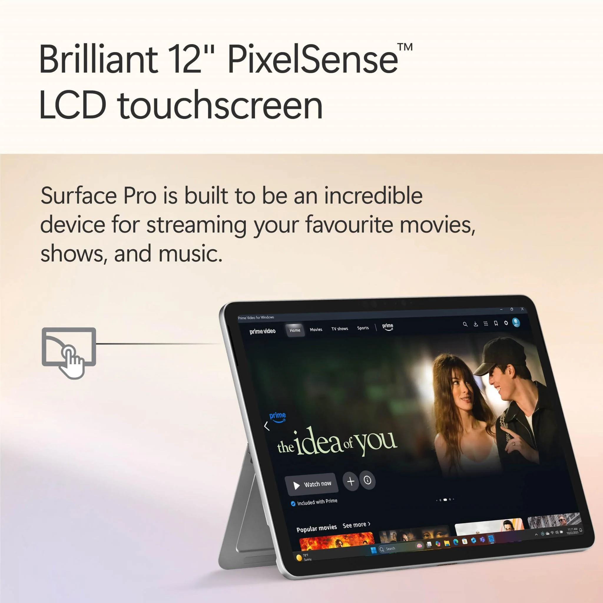 Microsoft Surface Pro CoPilot+ PC 12" Snapdragon X Plus 8 core/16GB/512GB (Platinum) - Image 3