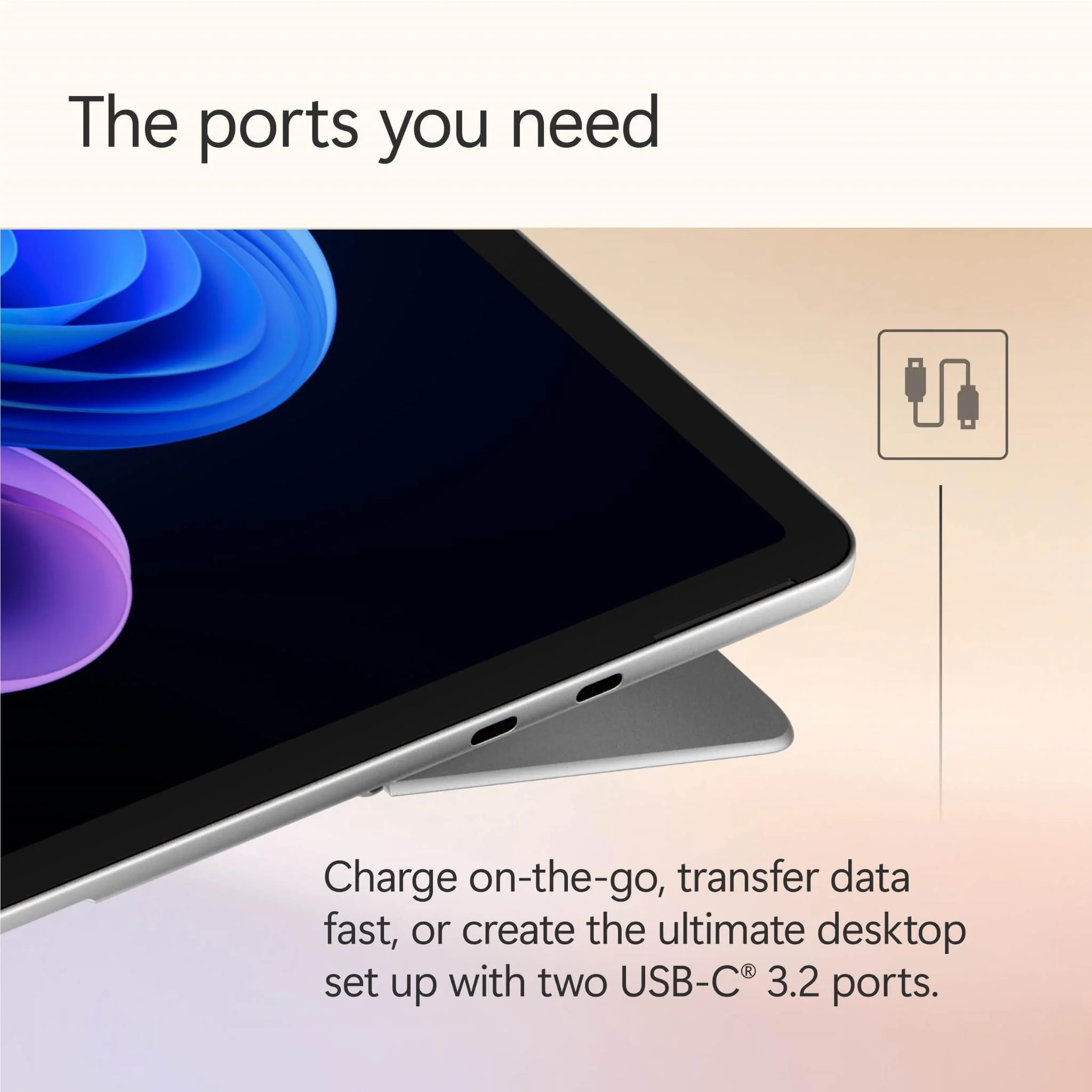 Microsoft Surface Pro CoPilot+ PC 12" Snapdragon X Plus 8 core/16GB/512GB (Platinum) - Image 6