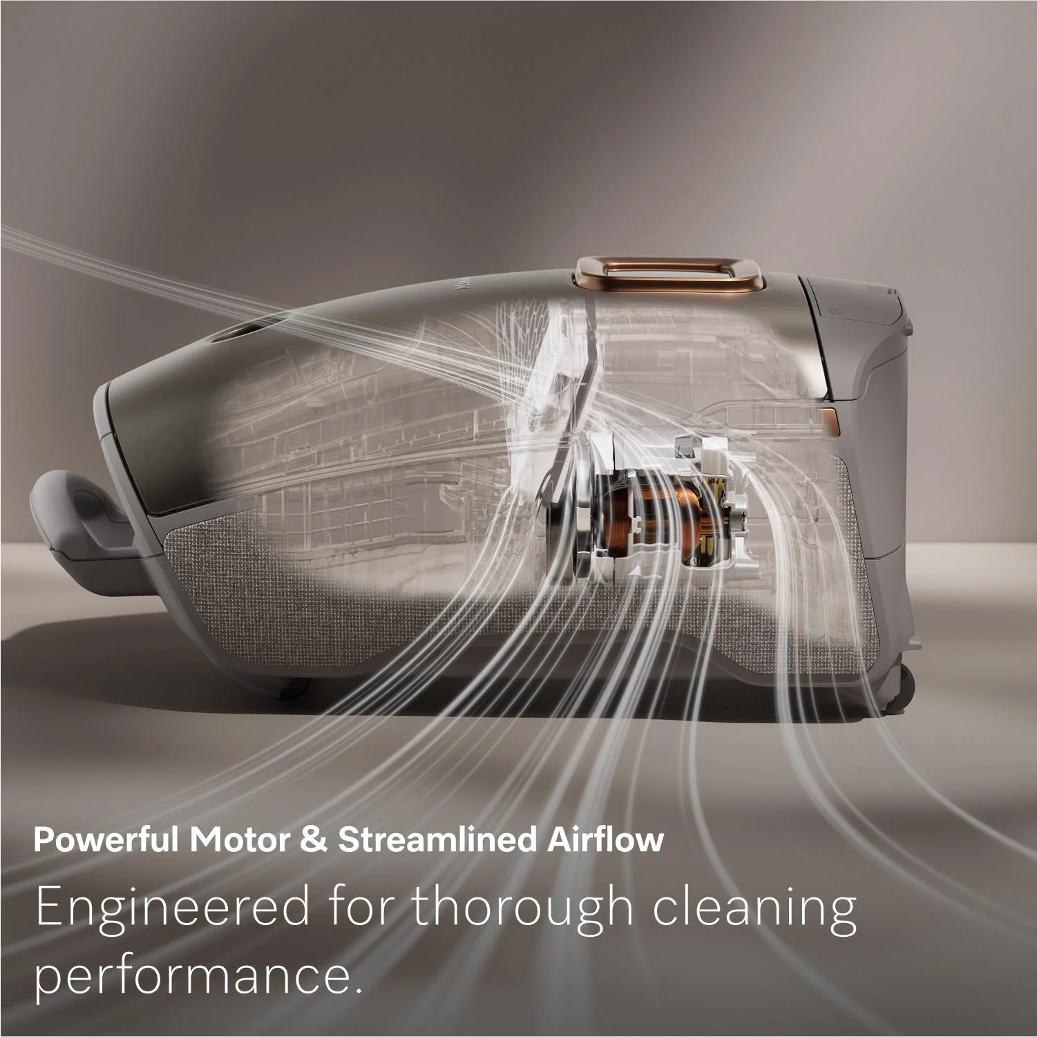 Miele Guard L1 Comfort XL Bagged Vacuum Cleaner (Titanium Pearl Finish) - Image 6