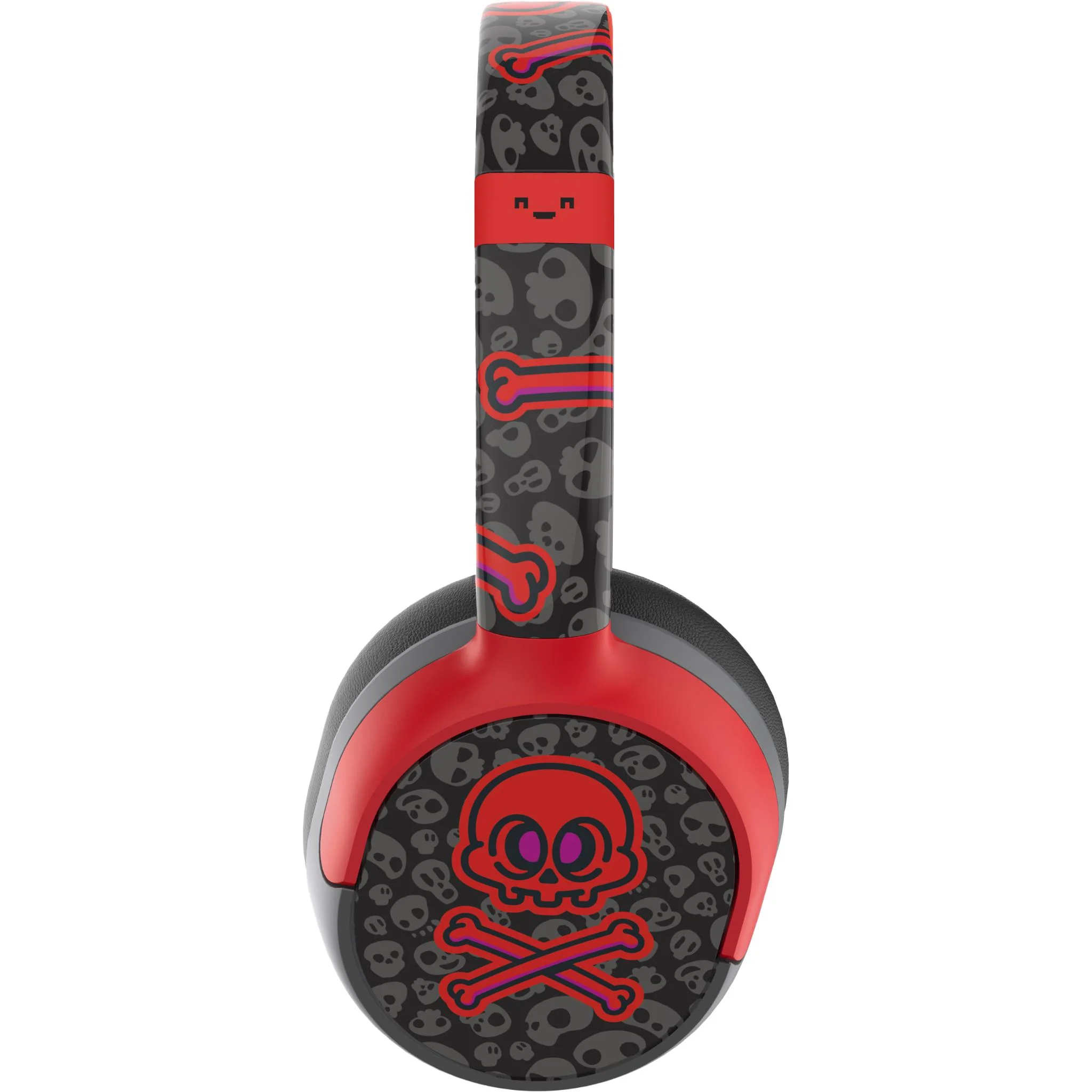 Moki Super Pop Wireless Kids Headphones (Skulls) - Image 3