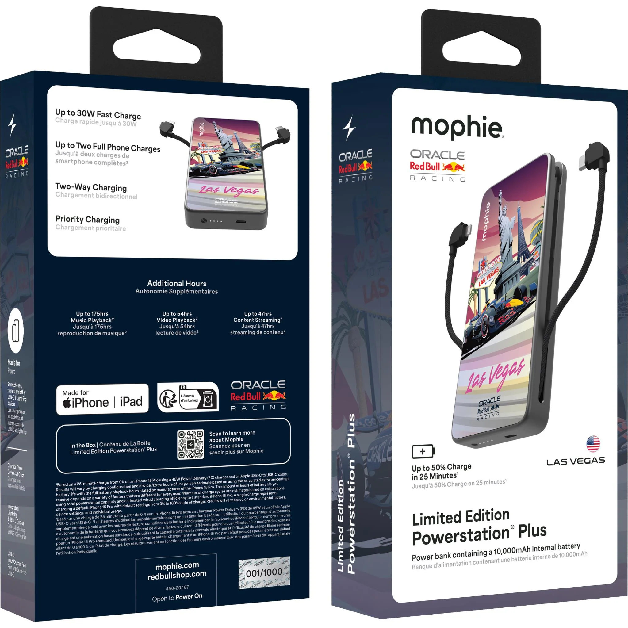 Mophie Powerstation Plus [10K] (Limited Edition Oracle Red Bull Racing - Las Vegas Edition) - Image 5