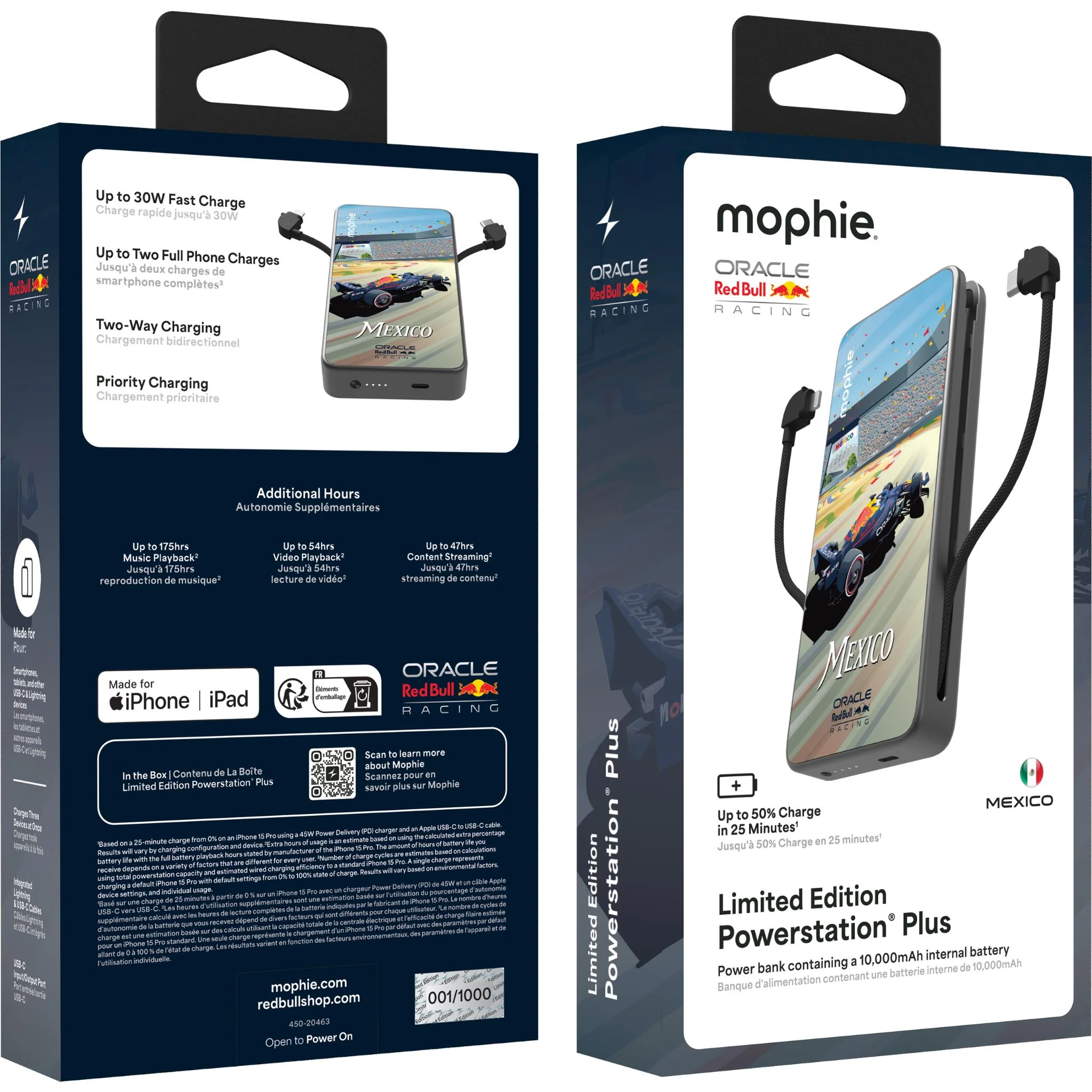 Mophie Powerstation Plus [10K] (Limited Edition Oracle Red Bull Racing - Mexico Edition) - Image 5