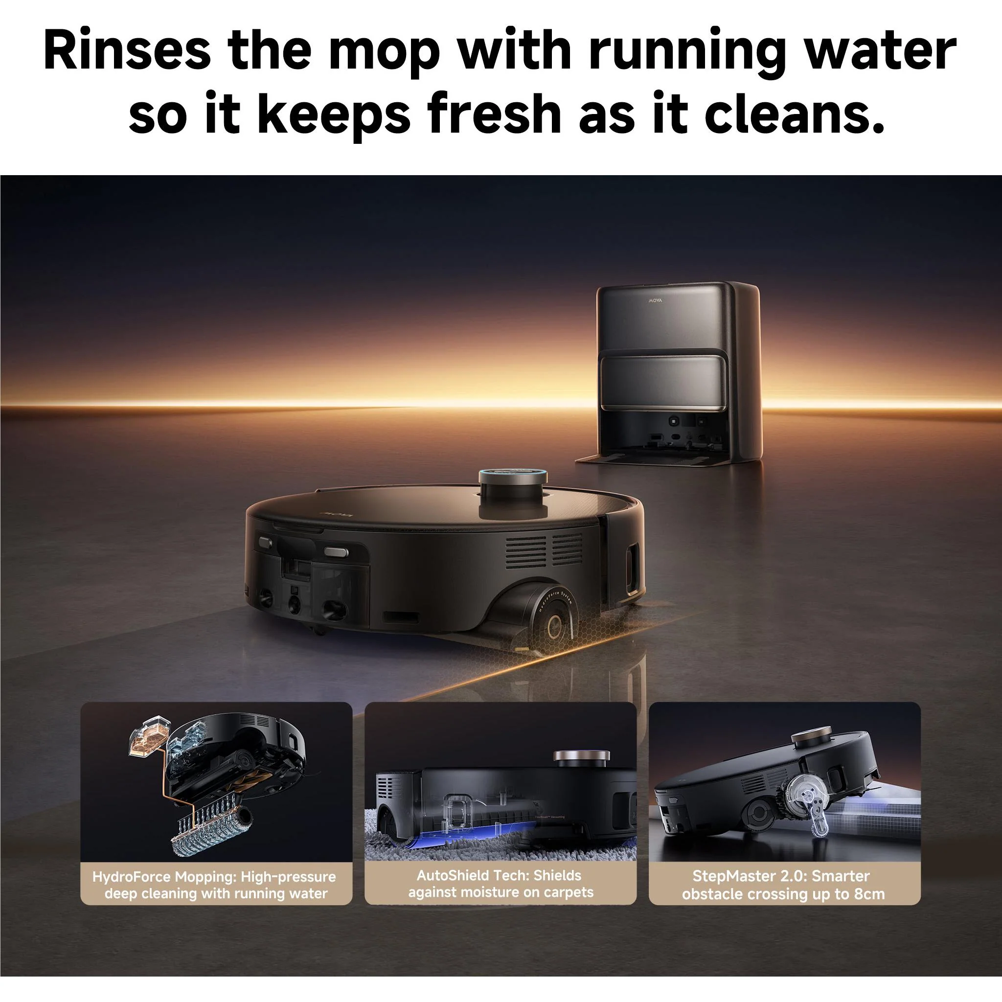 MOVA Z60 Ultra Wet & Dry Robotic Vacuum - Image 6
