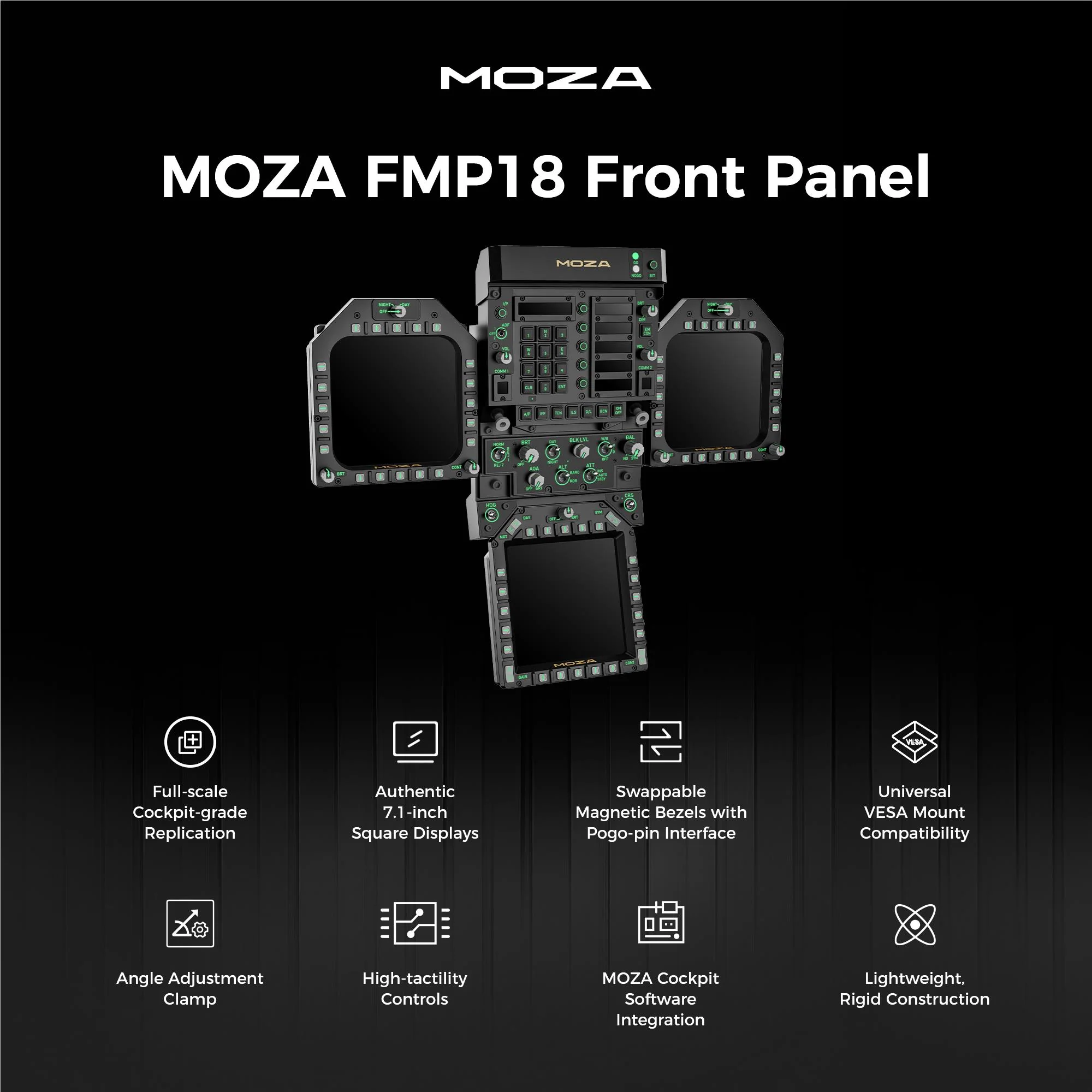 MOZA FMP18 Panel Bundle - Image 5