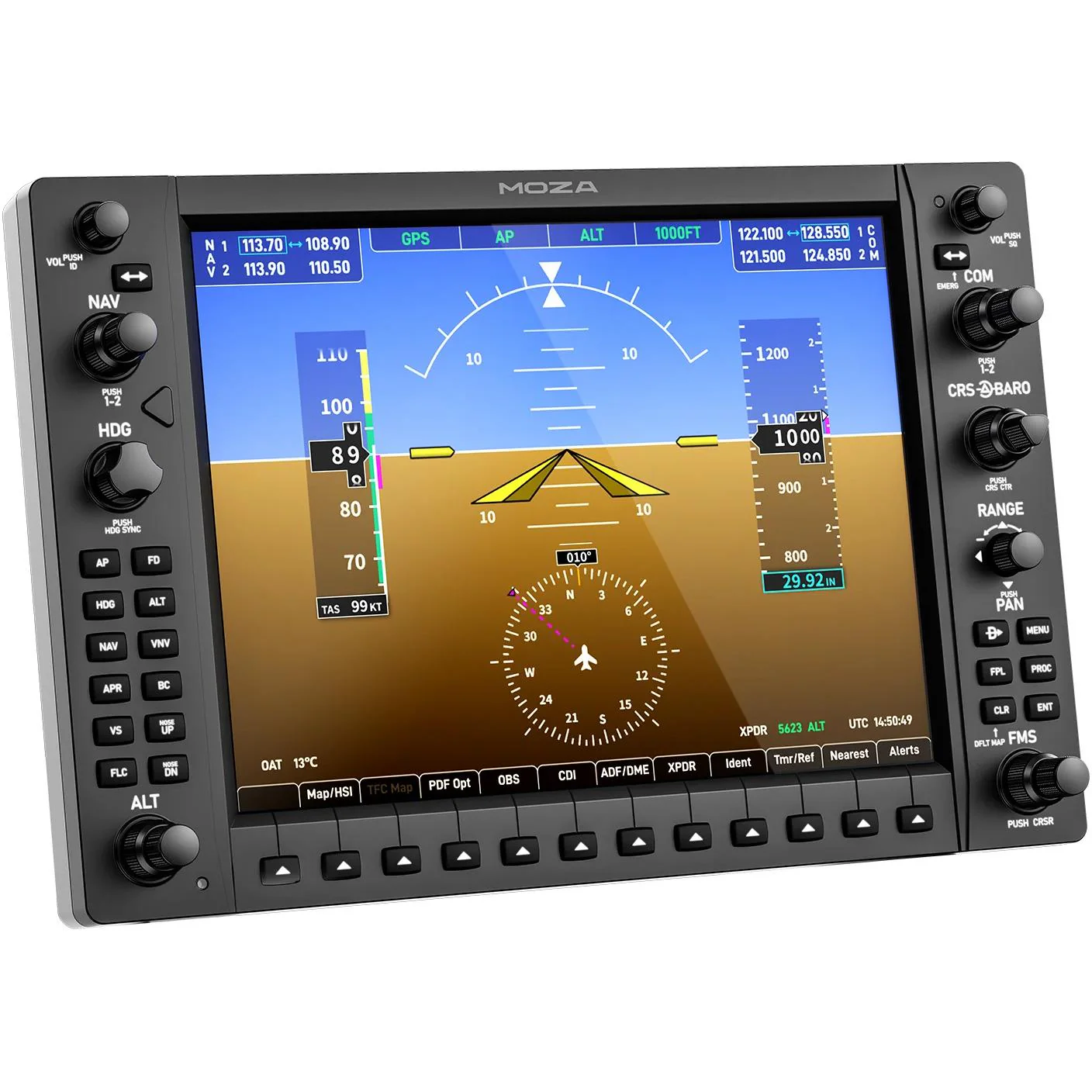 MOZA MGX1000 Instrument Panel - Image 2