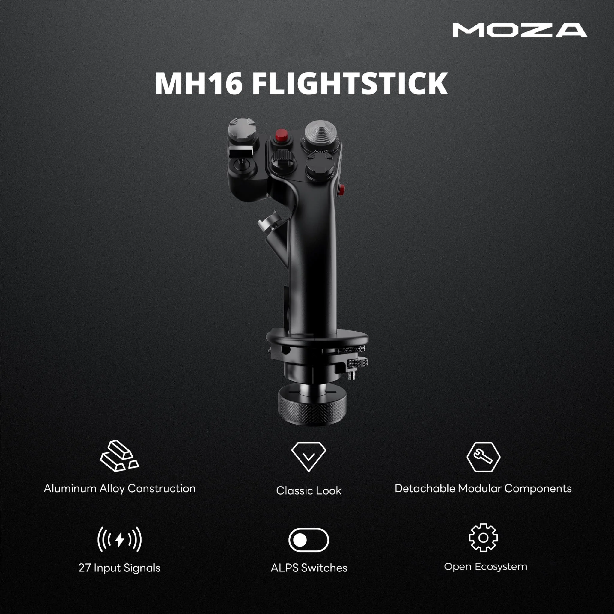 Moza MH16 Flightstick - Image 2