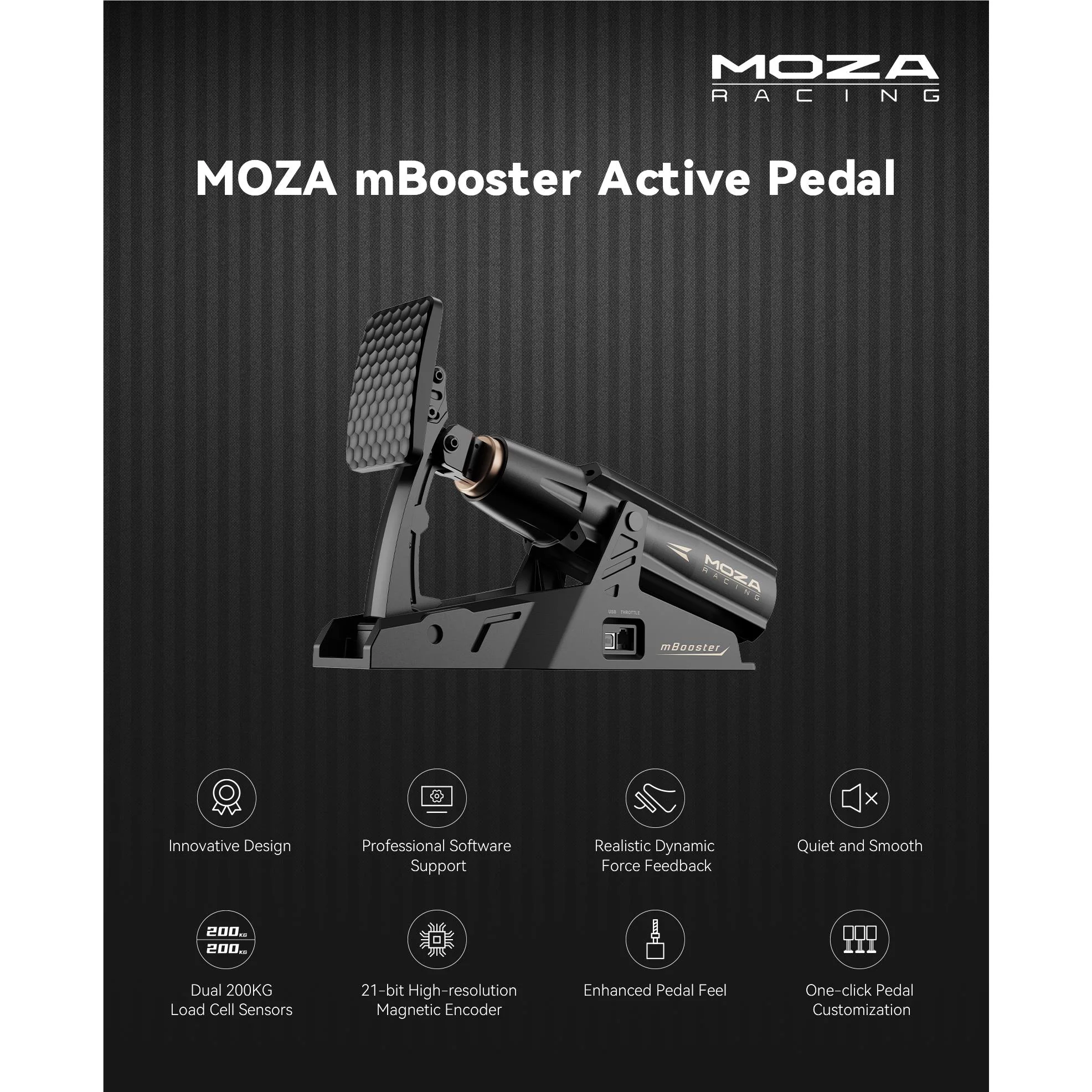 Moza Racing mBooster Active Pedal - Image 10