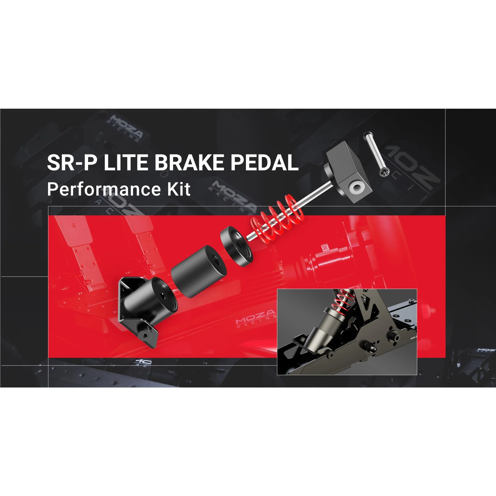Moza SR-P Lite Brake Pedal Performance Kit - Image 3