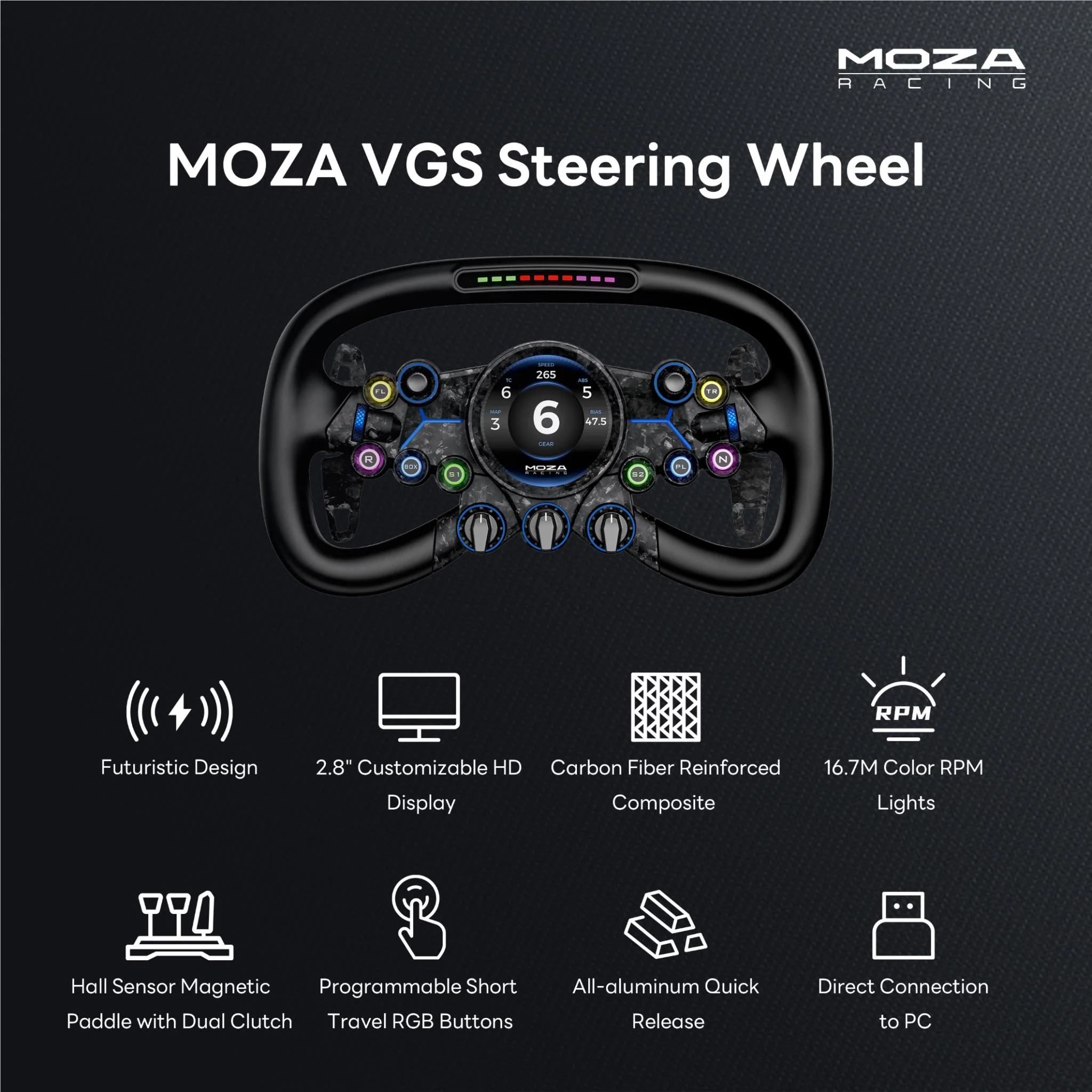 MOZA Vision GS Wheel - Image 7