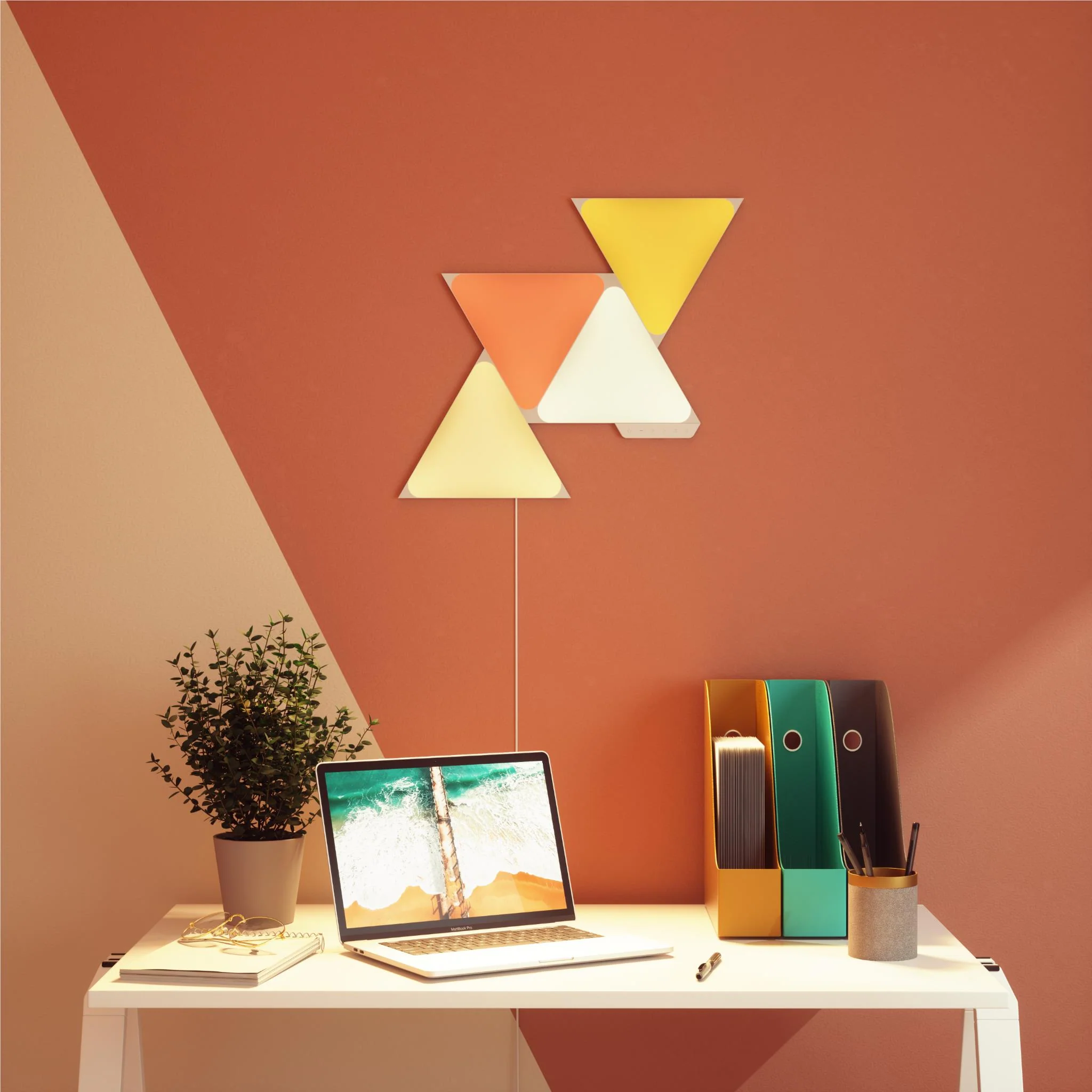 Nanoleaf Shapes Triangles Starter Kit (4 Pack) - Image 2