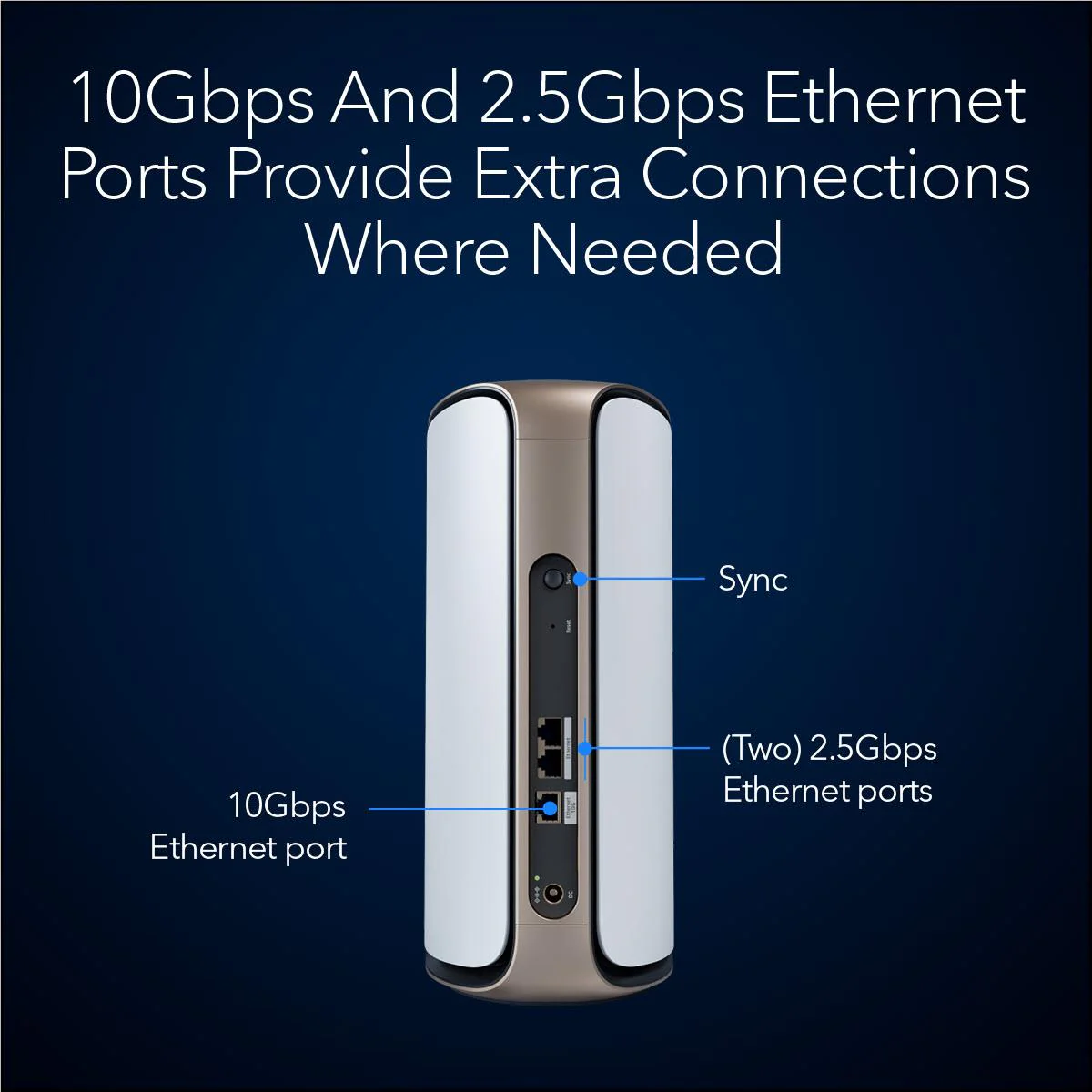 Netgear Orbi RBE970 BE27000 Quad-Band Mesh Wifi 7 Add-On Satellite [1 Pack] - Image 8