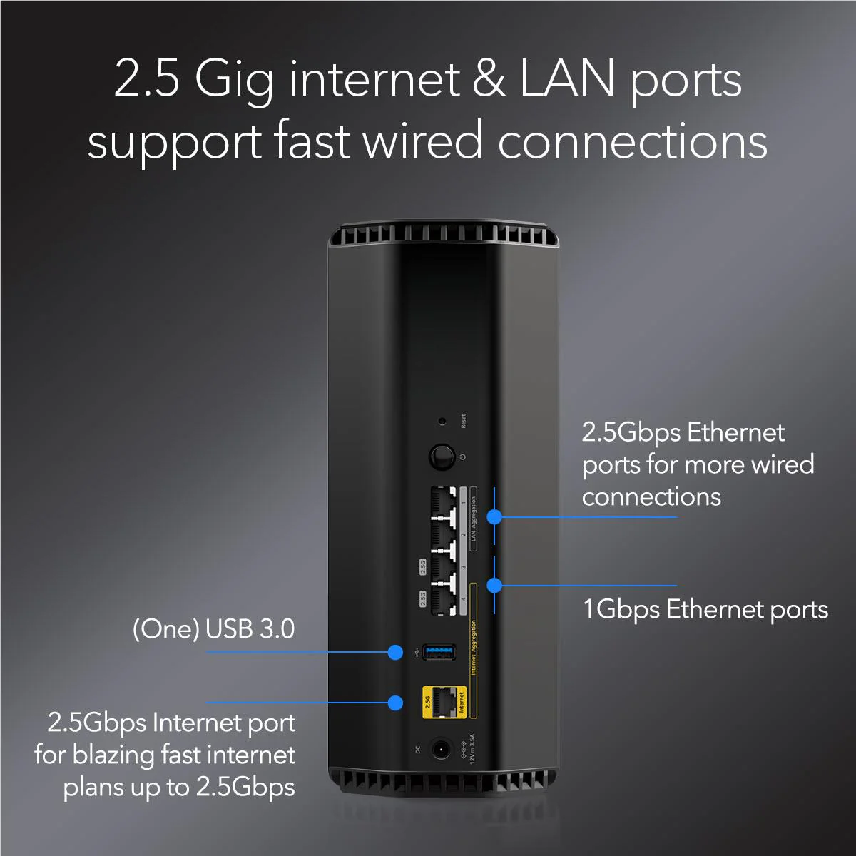 Netgear RS300 Nighthawk BE9300 Tri-Band WiFi 7 Router - Image 9