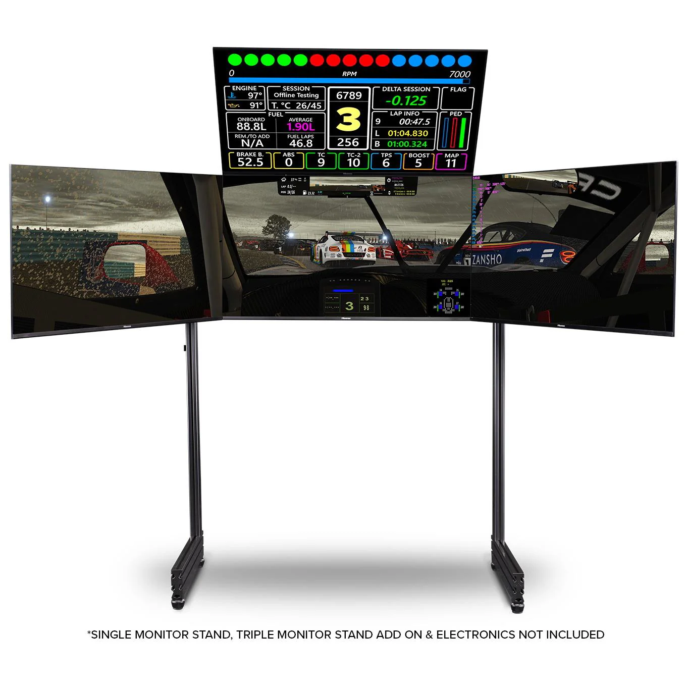 Next Level Racing Elite Freestanding Overhead/Quad Monitor Stand Add-on - Image 4