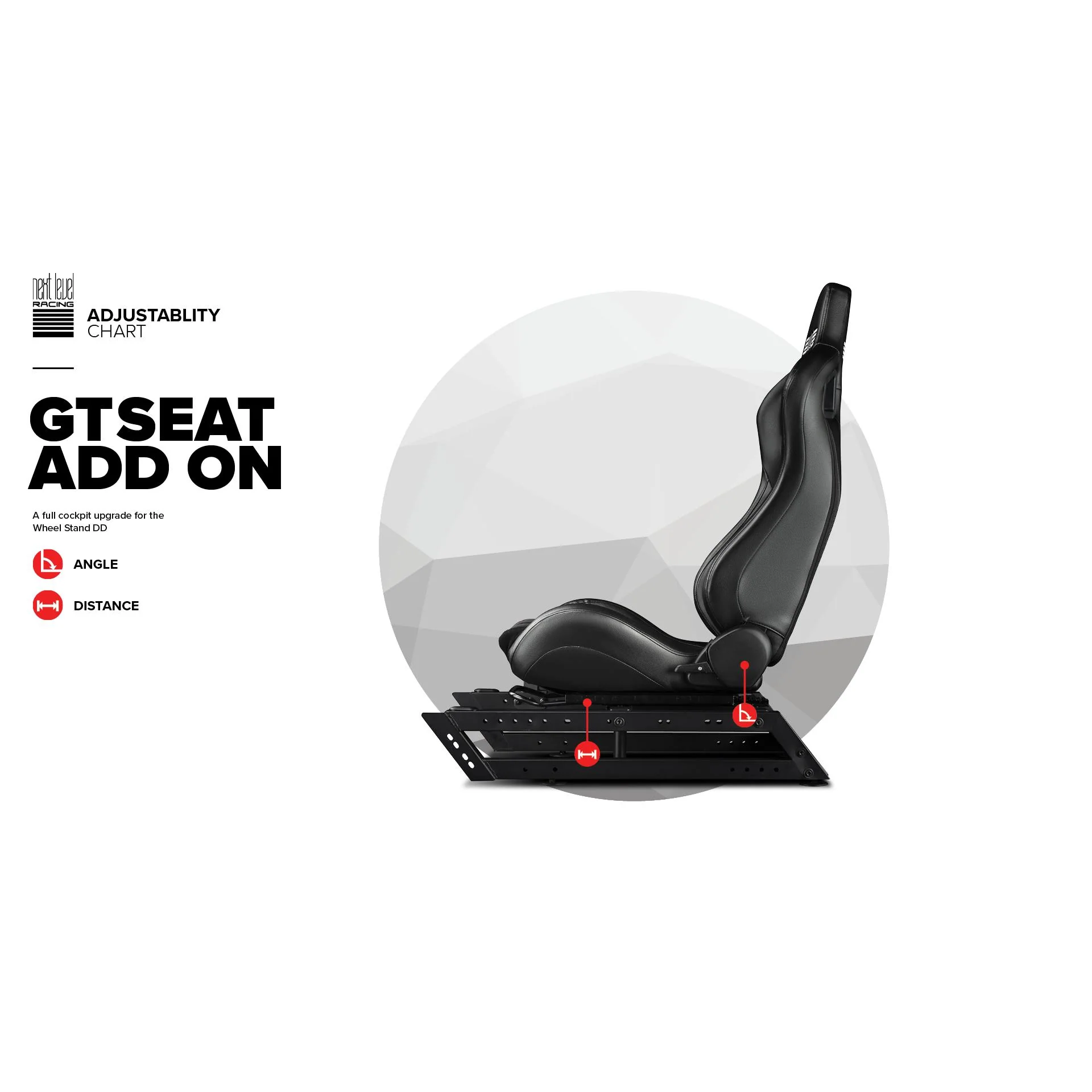 Next Level Racing GTSeat Add-on for Wheel Stand DD/ 2.0 - Image 8