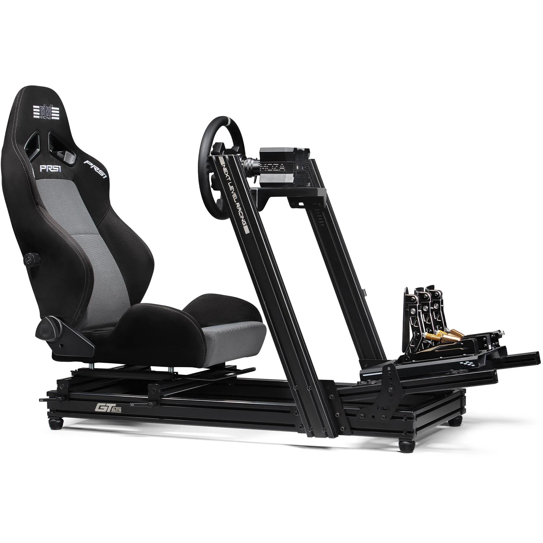 Next Level Racing PRS1 Performance Reclining Seat (Grey/Black) - Image 3