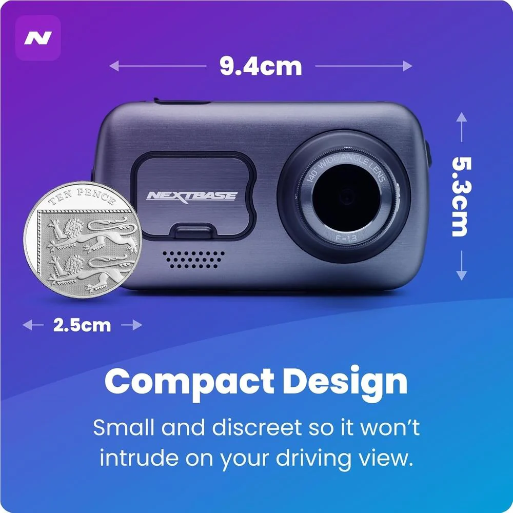 Nextbase 622XR Front and Rear Dash Cam with 64GB microSD - Image 10