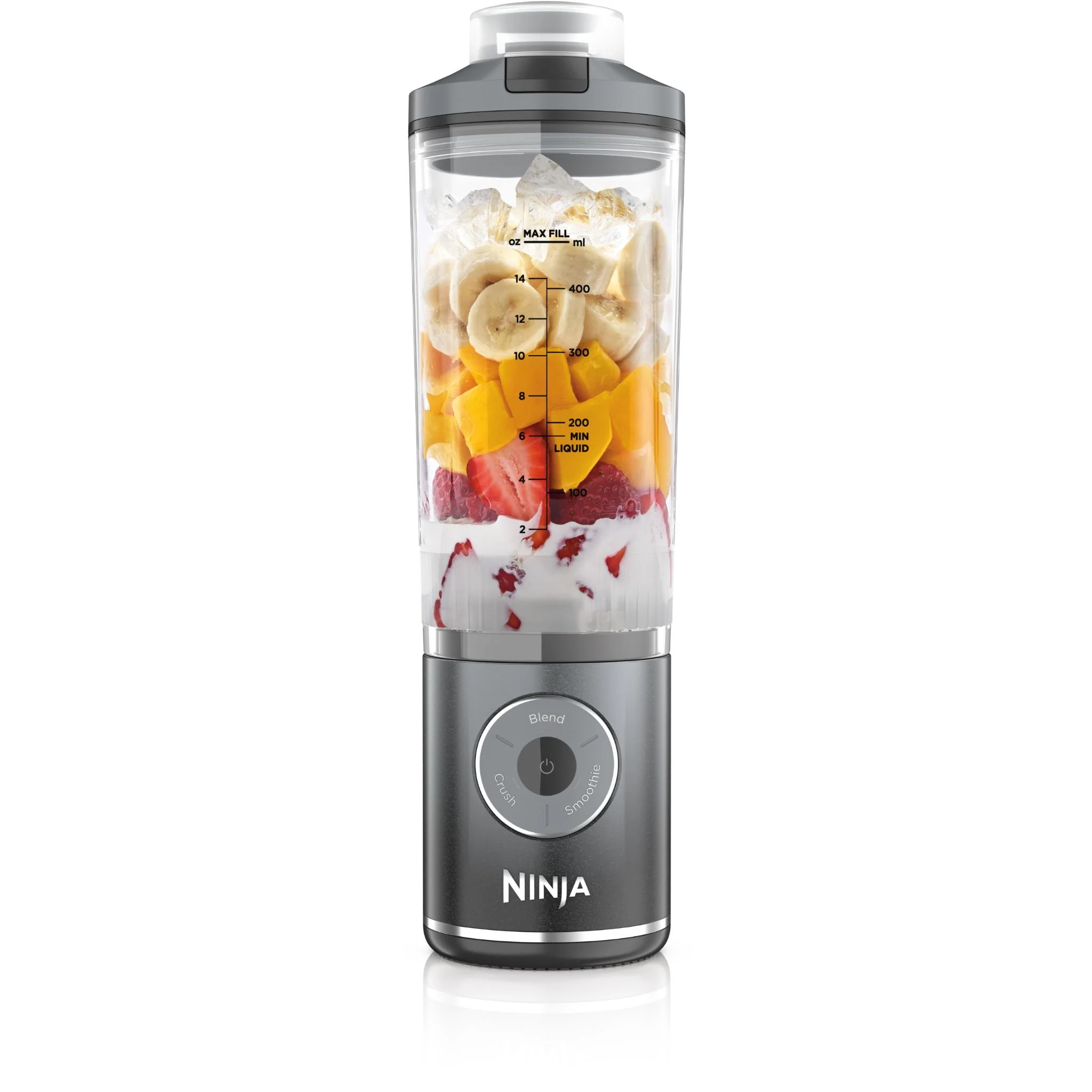 Ninja Blast Max Cordless Portable Blender (Cool Grey) - Image 2