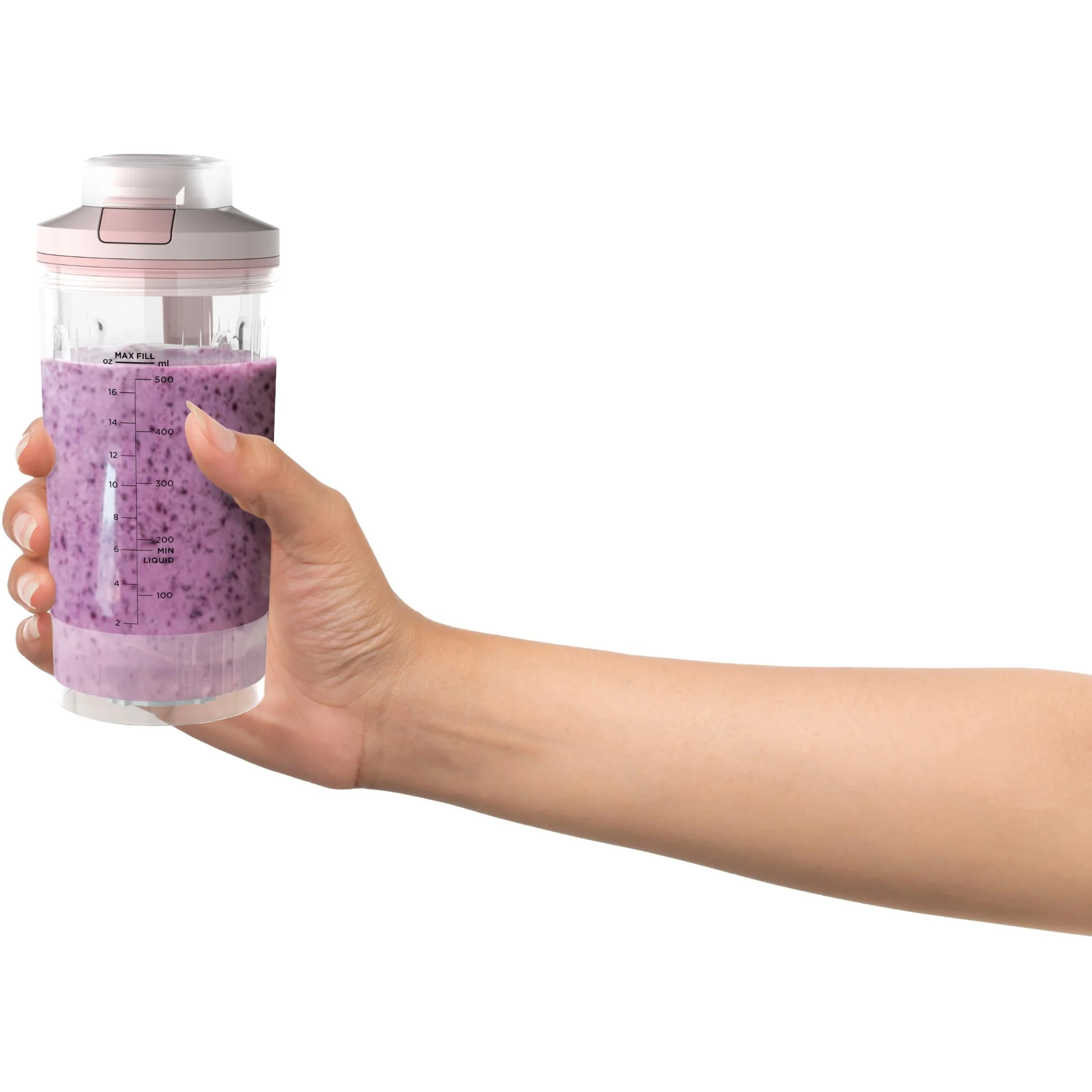 Ninja Blast Max Cordless Portable Blender (Dusty Pink) - Image 4