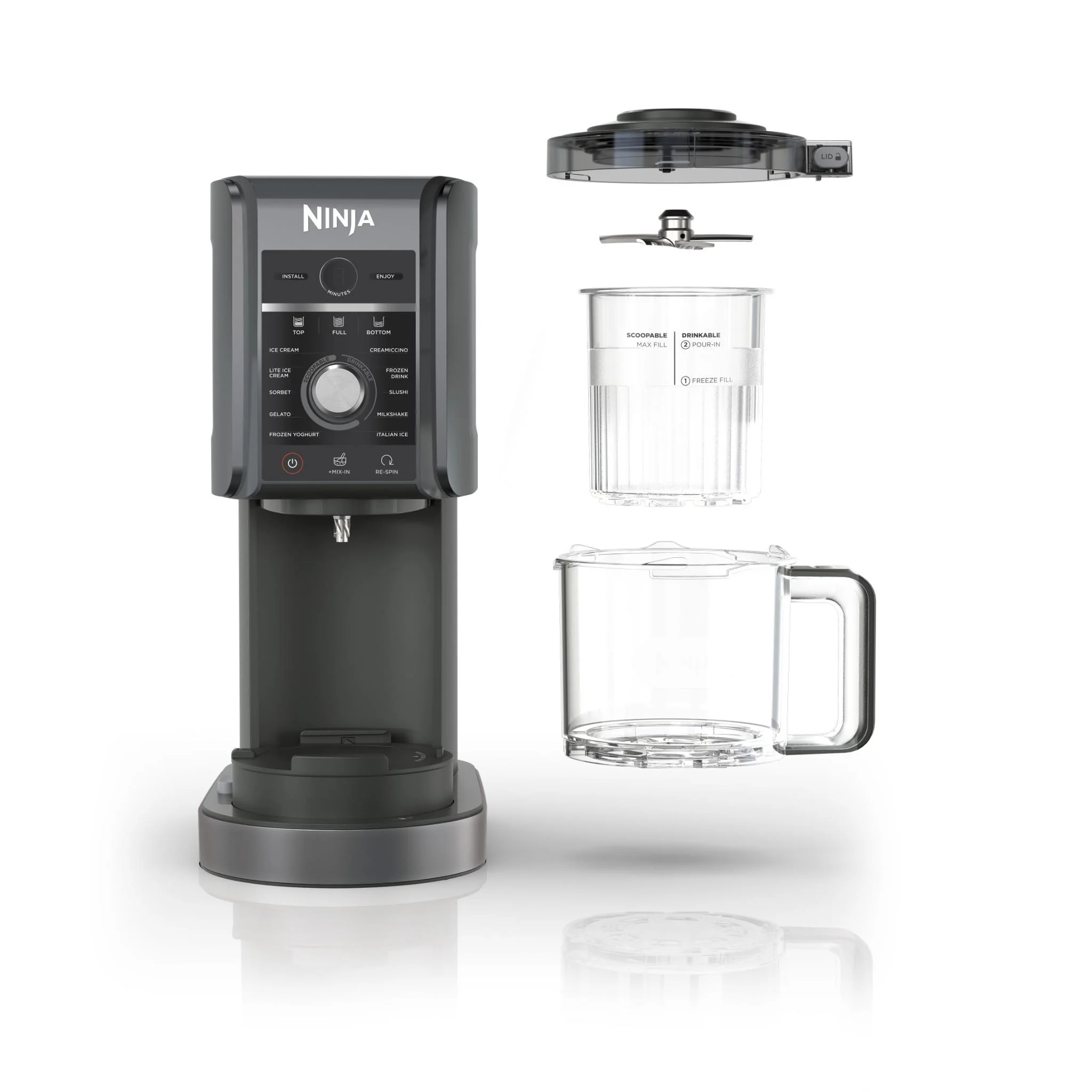 Ninja Creami Deluxe 11-in-1 Ice Cream and Frozen Treat Maker - Image 3