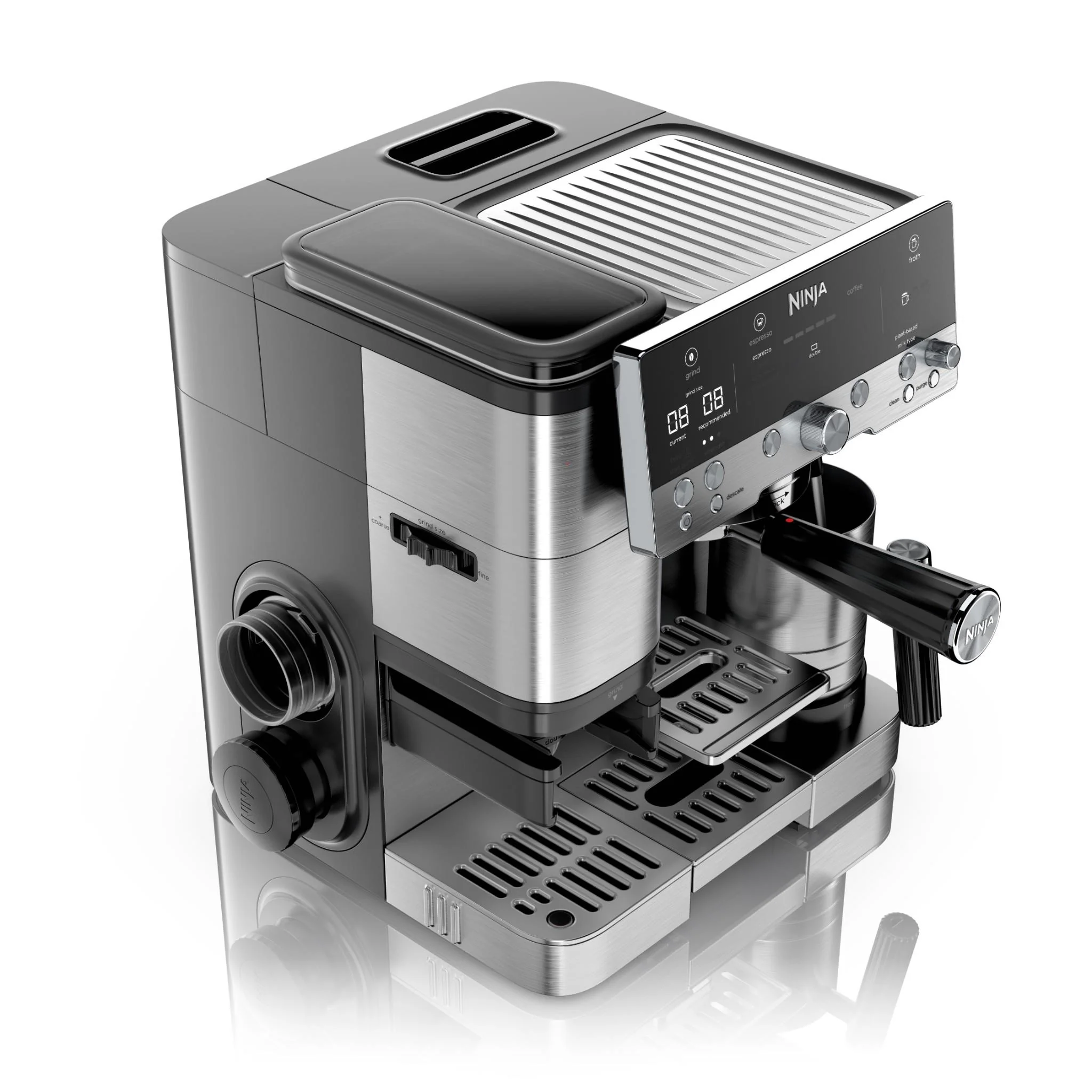 Ninja Luxe Café Espresso Machine (Stainless Steel) - Image 4