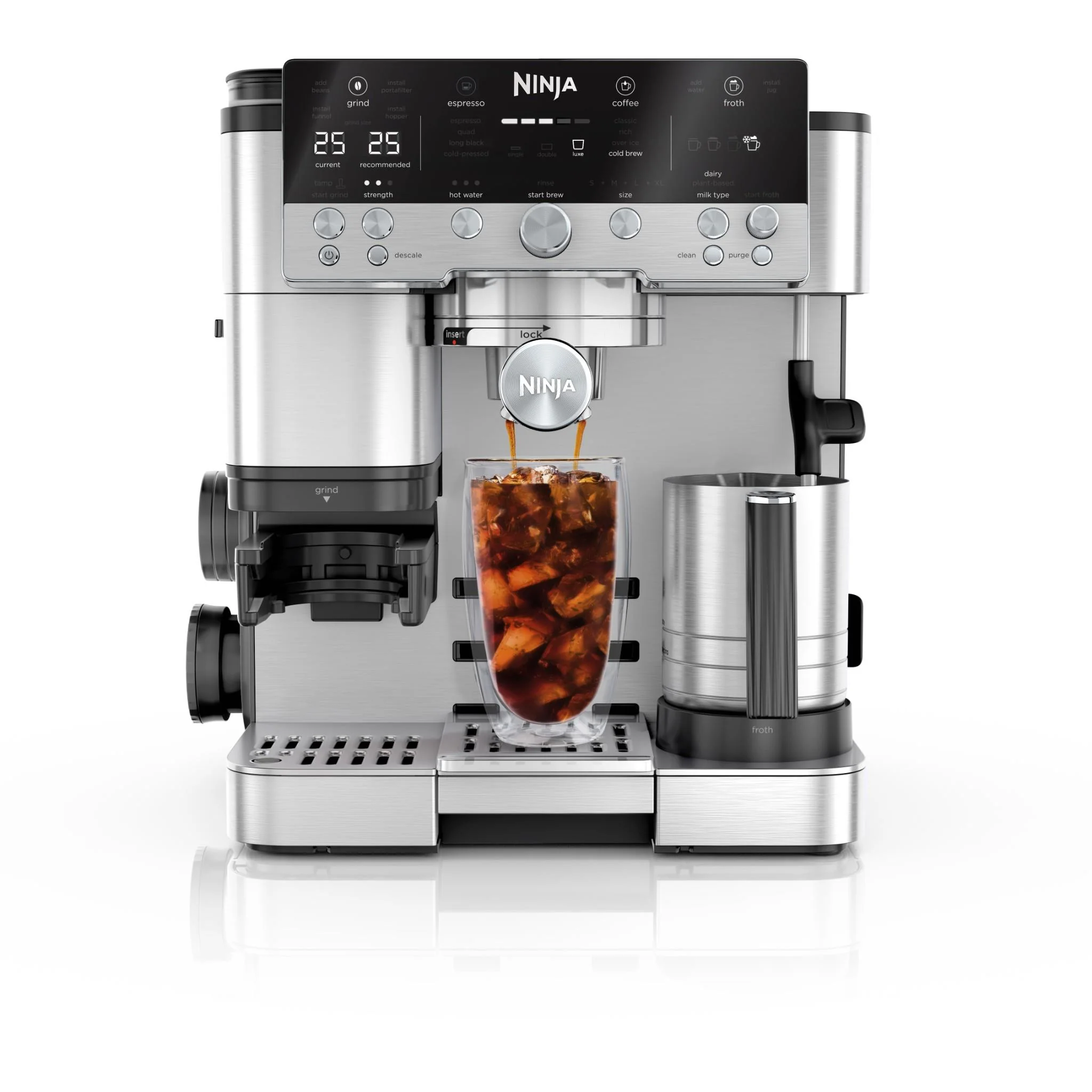 Ninja Luxe Café Espresso Machine (Stainless Steel) - Image 5