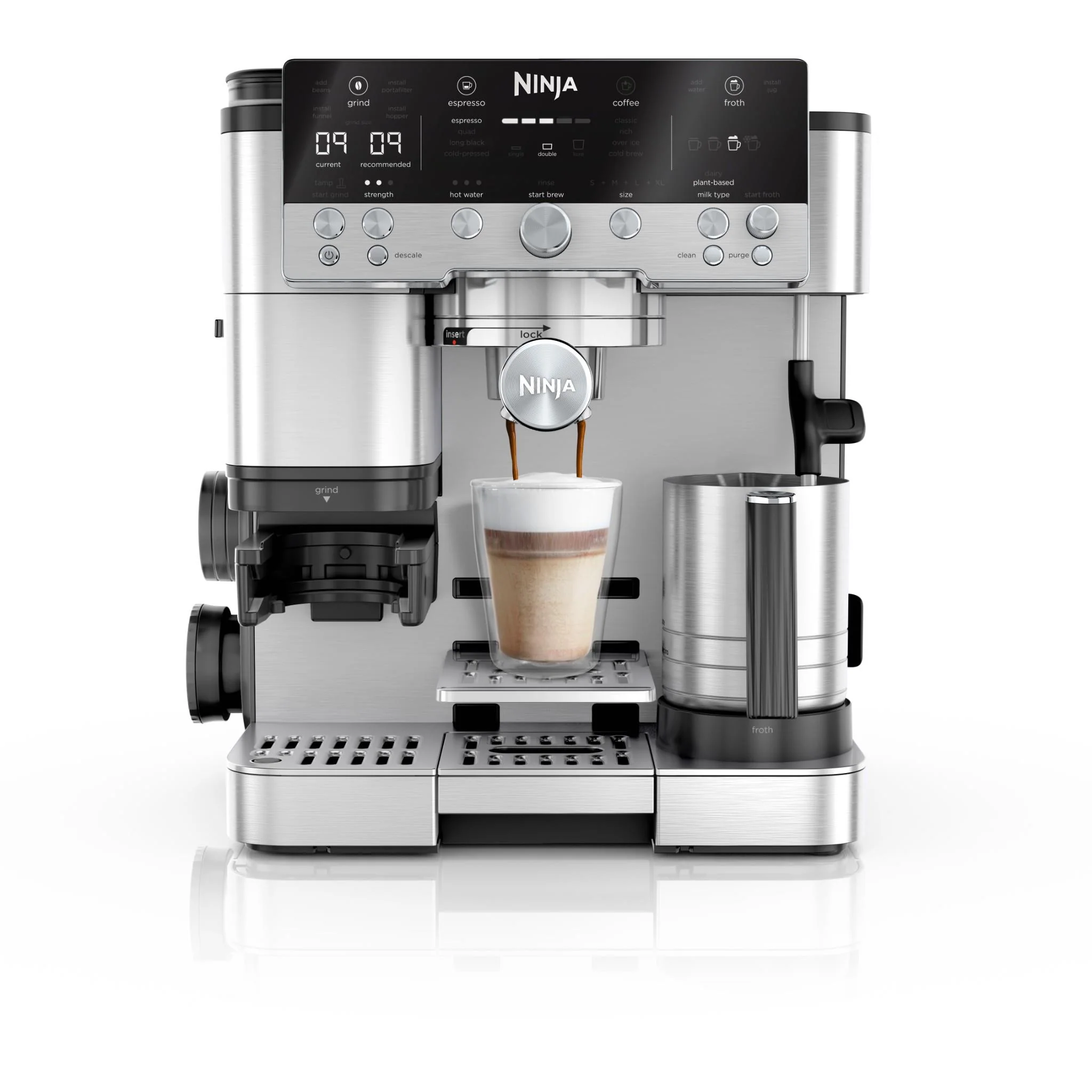 Ninja Luxe Café Espresso Machine (Stainless Steel) - Image 6
