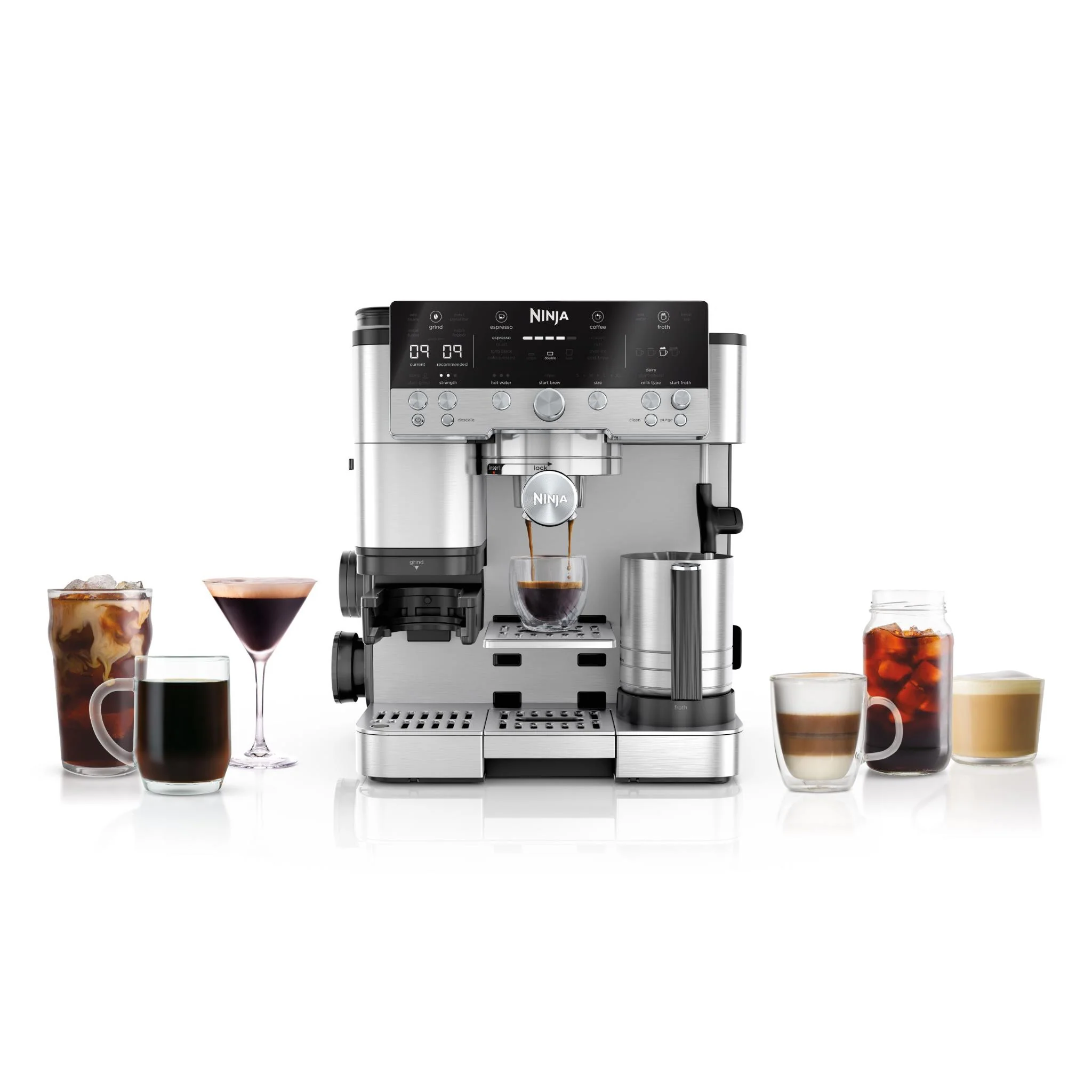 Ninja Luxe Café Espresso Machine (Stainless Steel) - Image 7