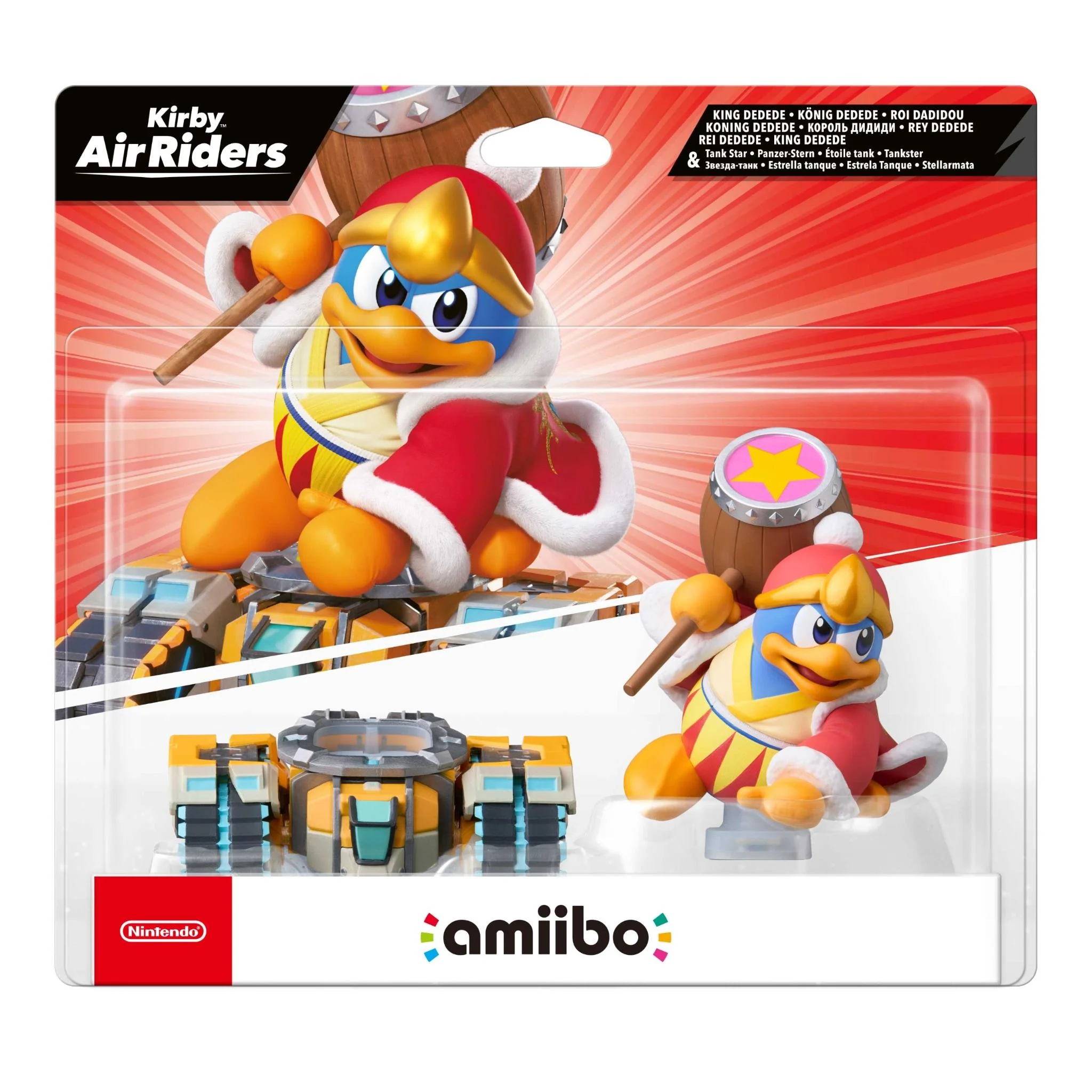 Nintendo amiibo - King Dedede & Tank Star (Kirby Air Riders)