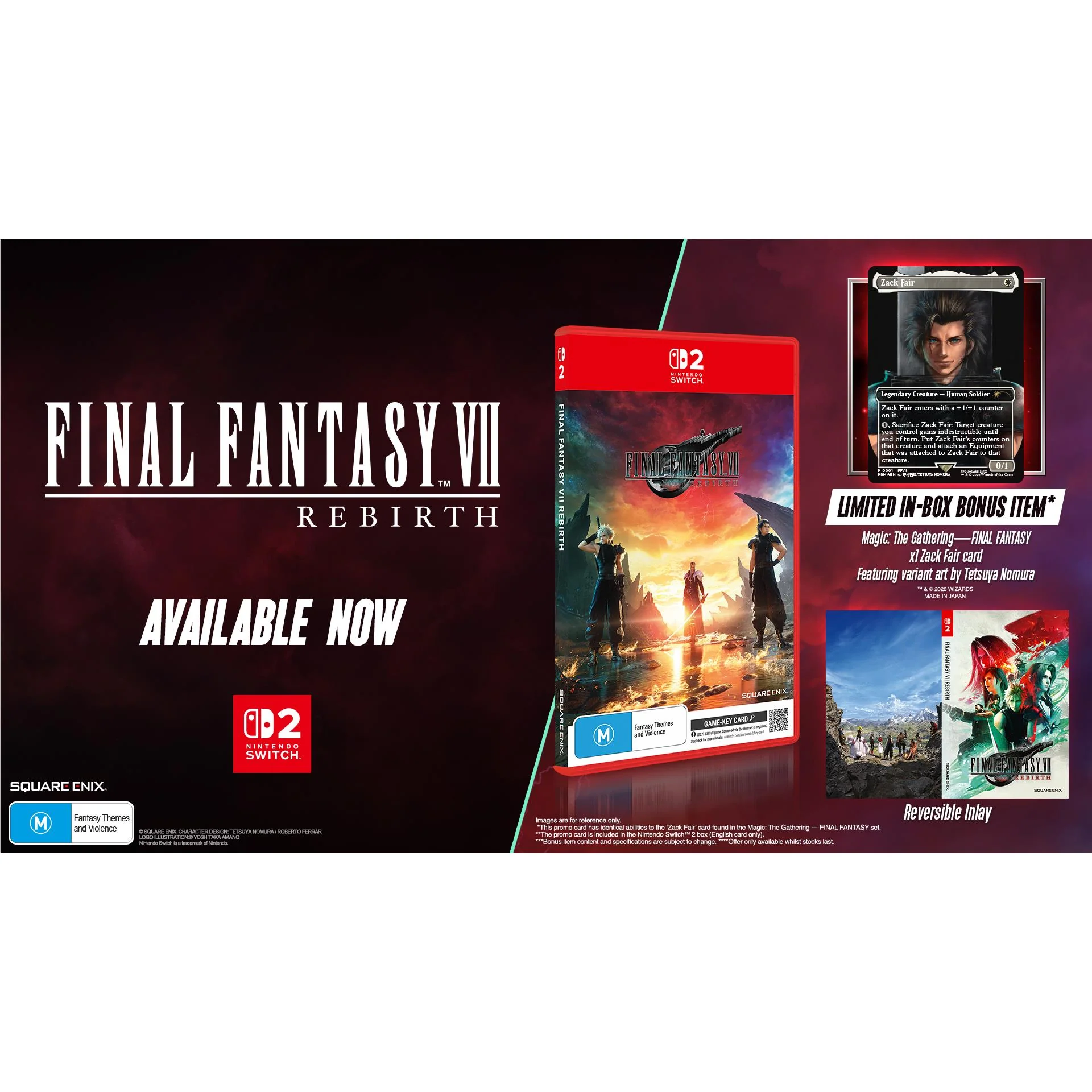 Final Fantasy VII Rebirth (Includes Magic: The Gathering - Final Fantasy Promo Card) - Image 2