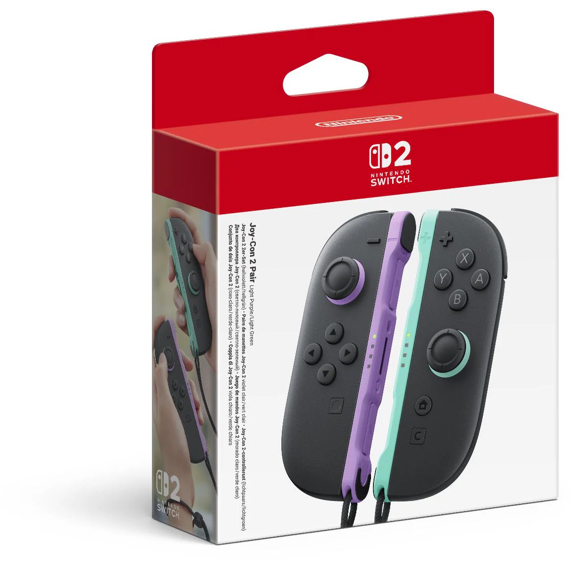 Nintendo Switch 2 Joy-Con 2 Pair (Light Purple/ Light Green) - Image 3