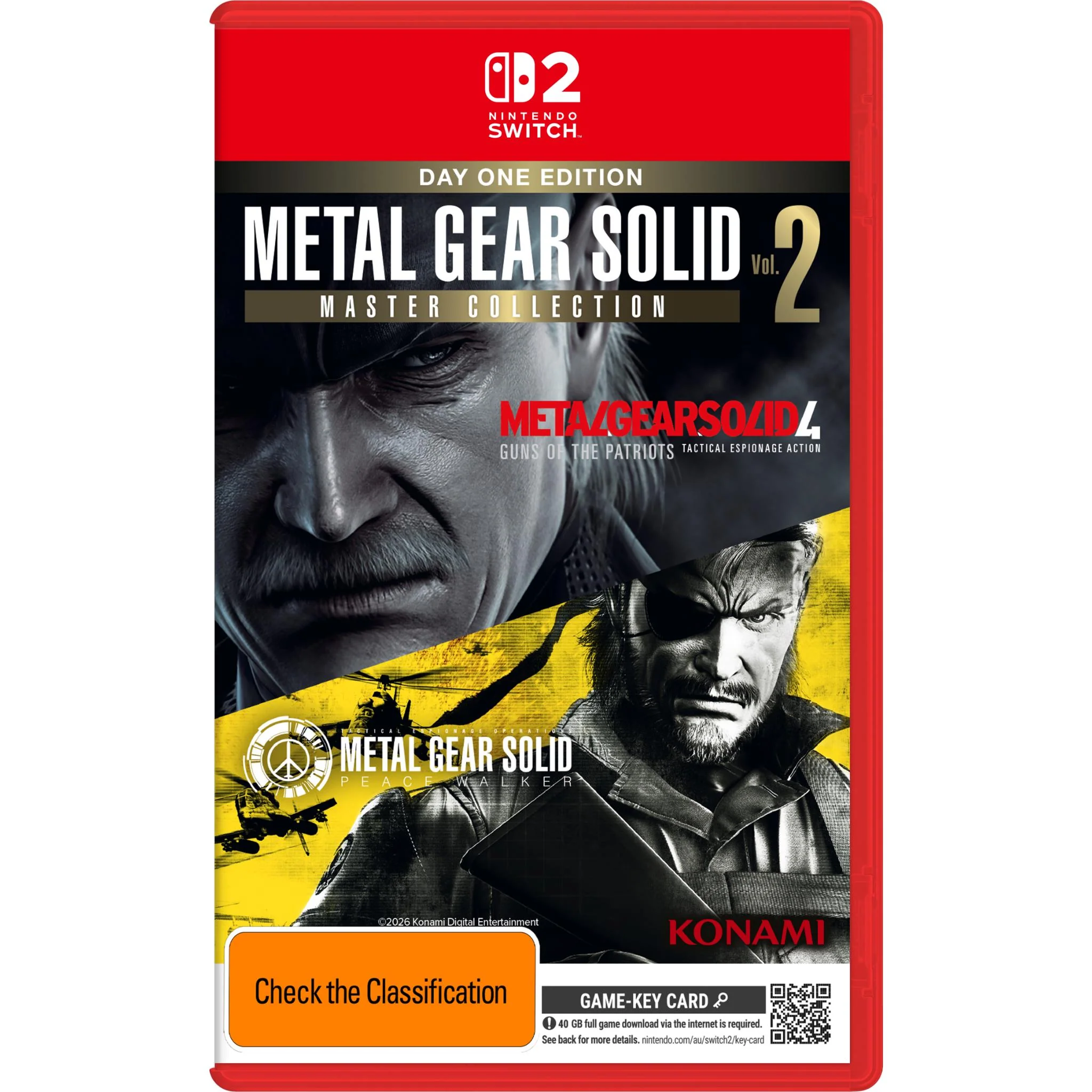 Metal Gear Solid: Master Collection Vol. 2  (Day One Edition)