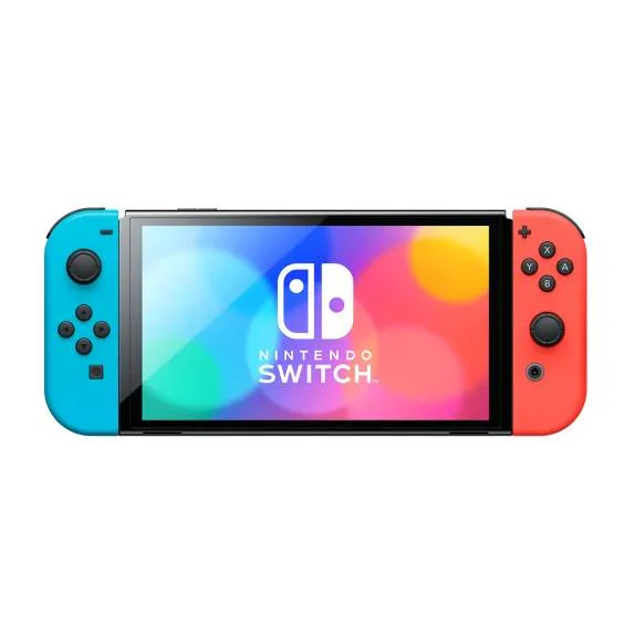 Nintendo Switch OLED Model Console (Neon) - Image 2
