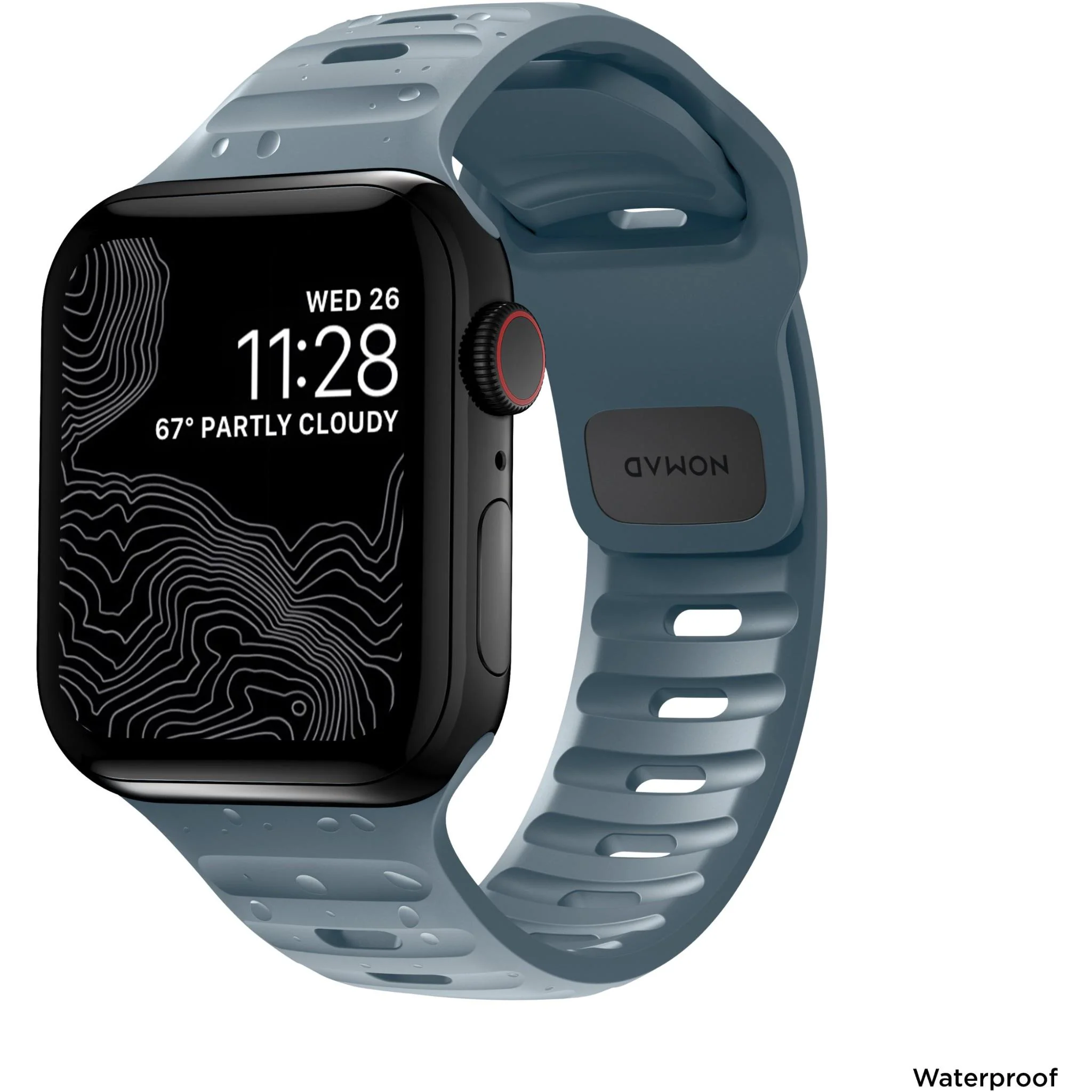 NOMAD Sport Band for Apple Watch for 38-41mm (Marine Blue) - Image 2