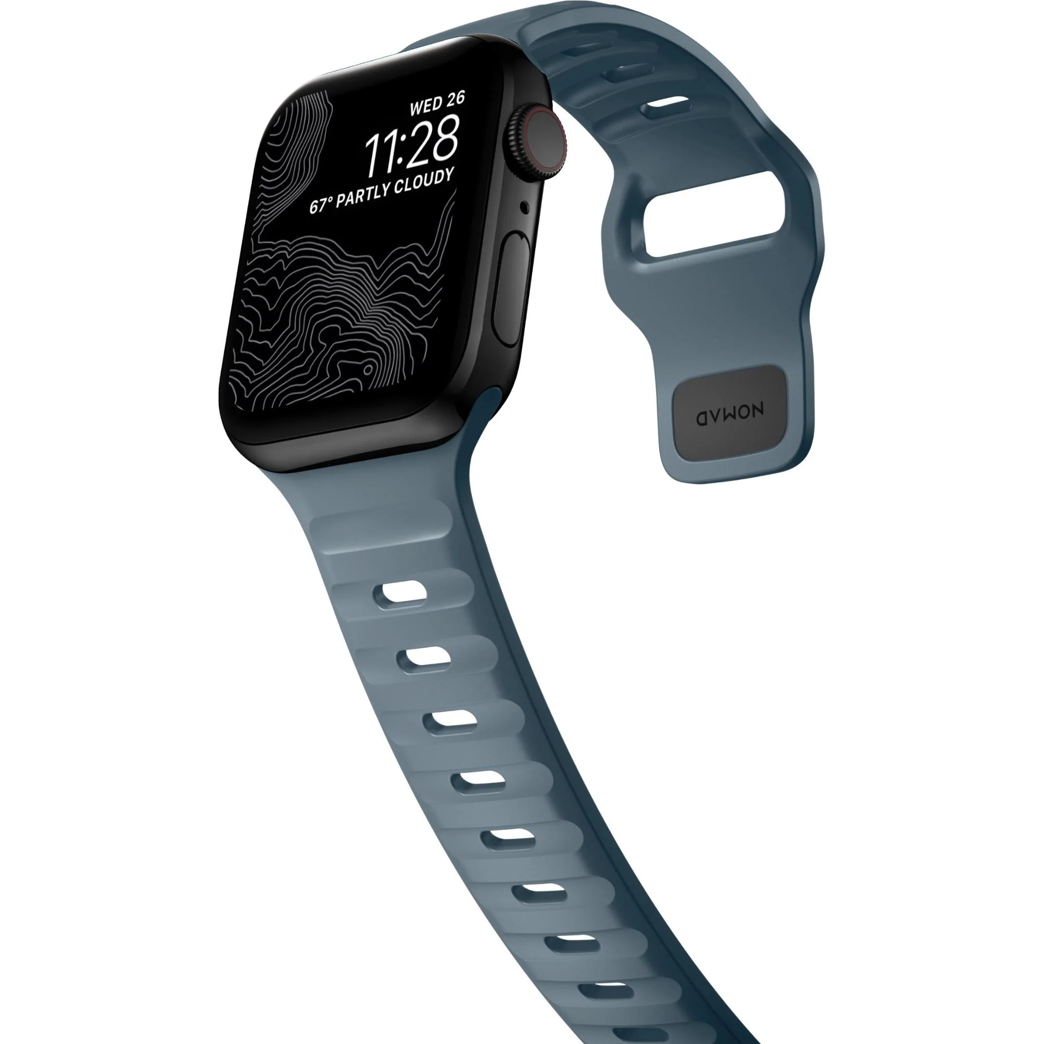 NOMAD Sport Band for Apple Watch for 38-41mm (Marine Blue) - Image 9