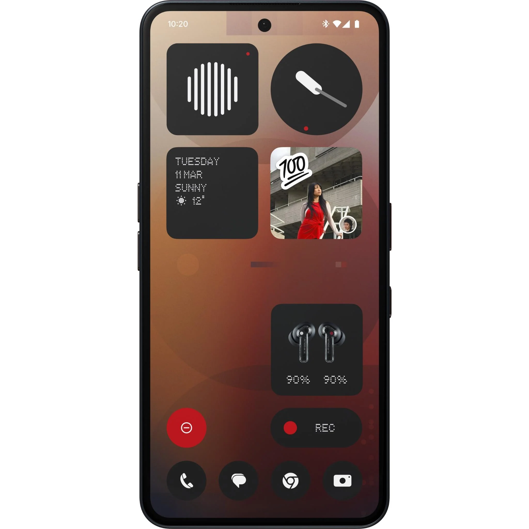 NOTHING Phone (3a) 5G 128GB (Black) - Image 2