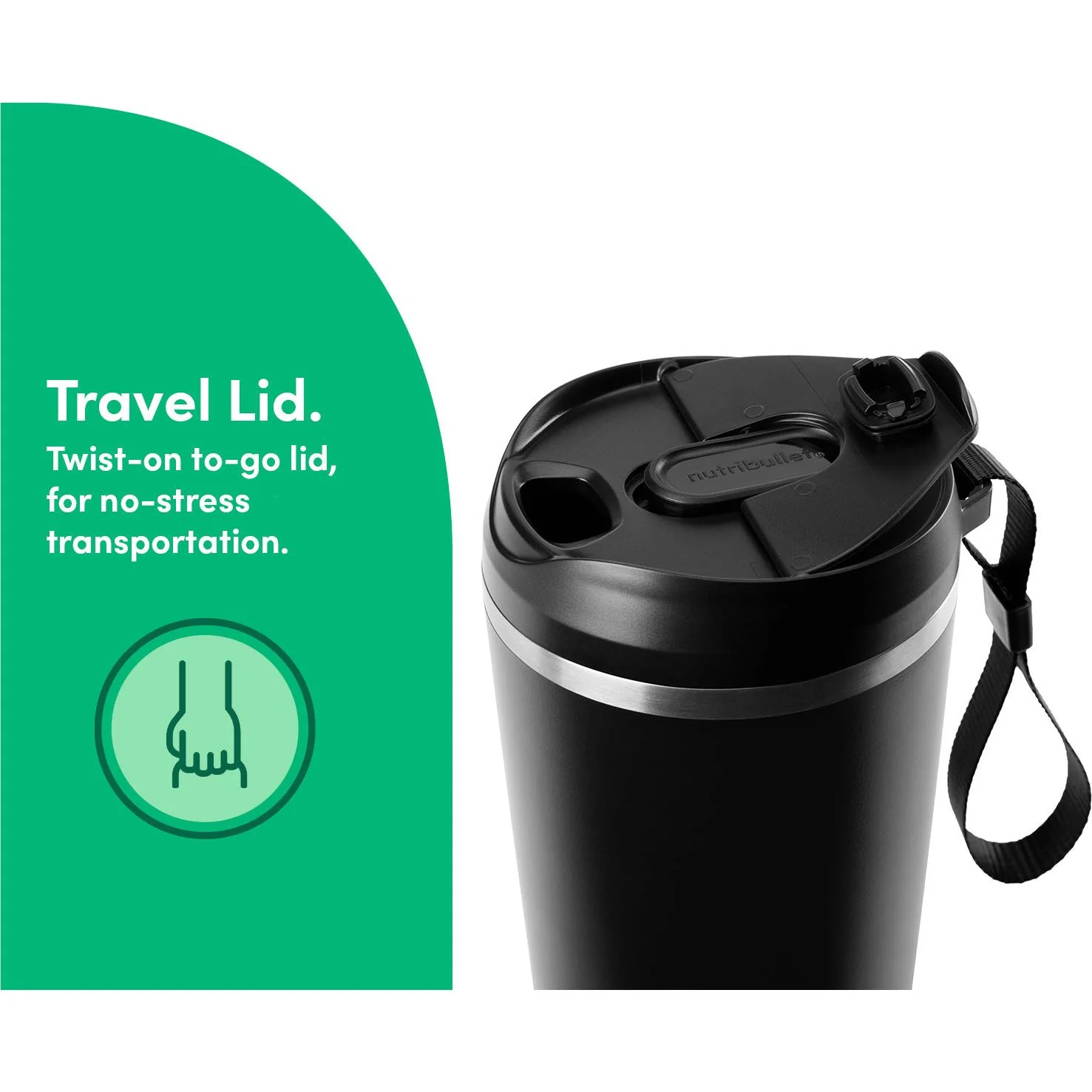 NutriBullet Flip Personal Blender (Black/Stainless Steel) - Image 11