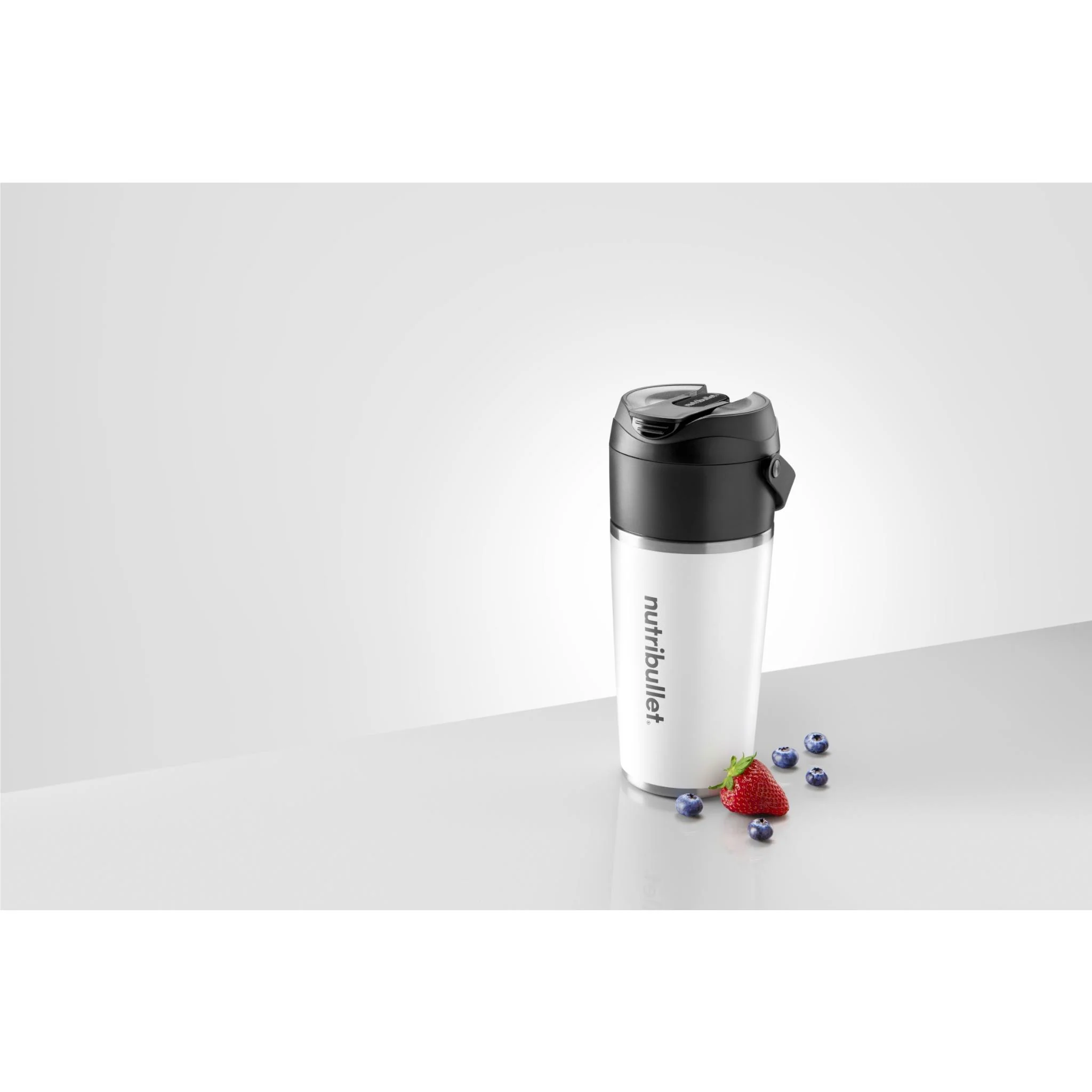Nutribullet Flip Stainless Steel Portable Blender (White) - Image 3