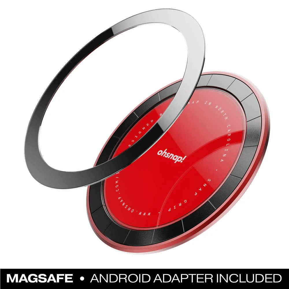 OhSnap! Snap 5 Magnetic Phone Grip & Stand (Cherry Noise) - Image 5