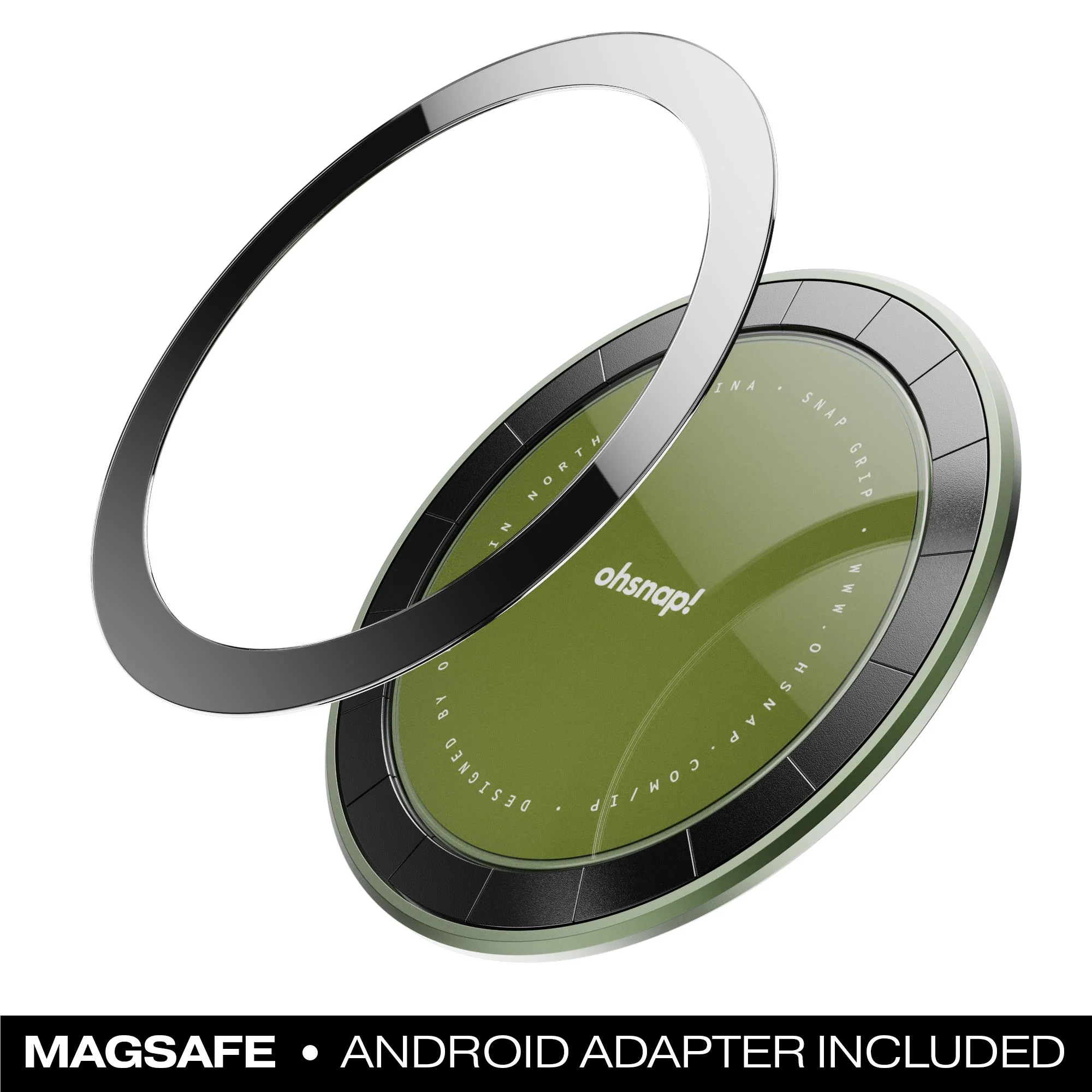 OhSnap! Snap 5 Magnetic Phone Grip & Stand (Gator Fade) - Image 5