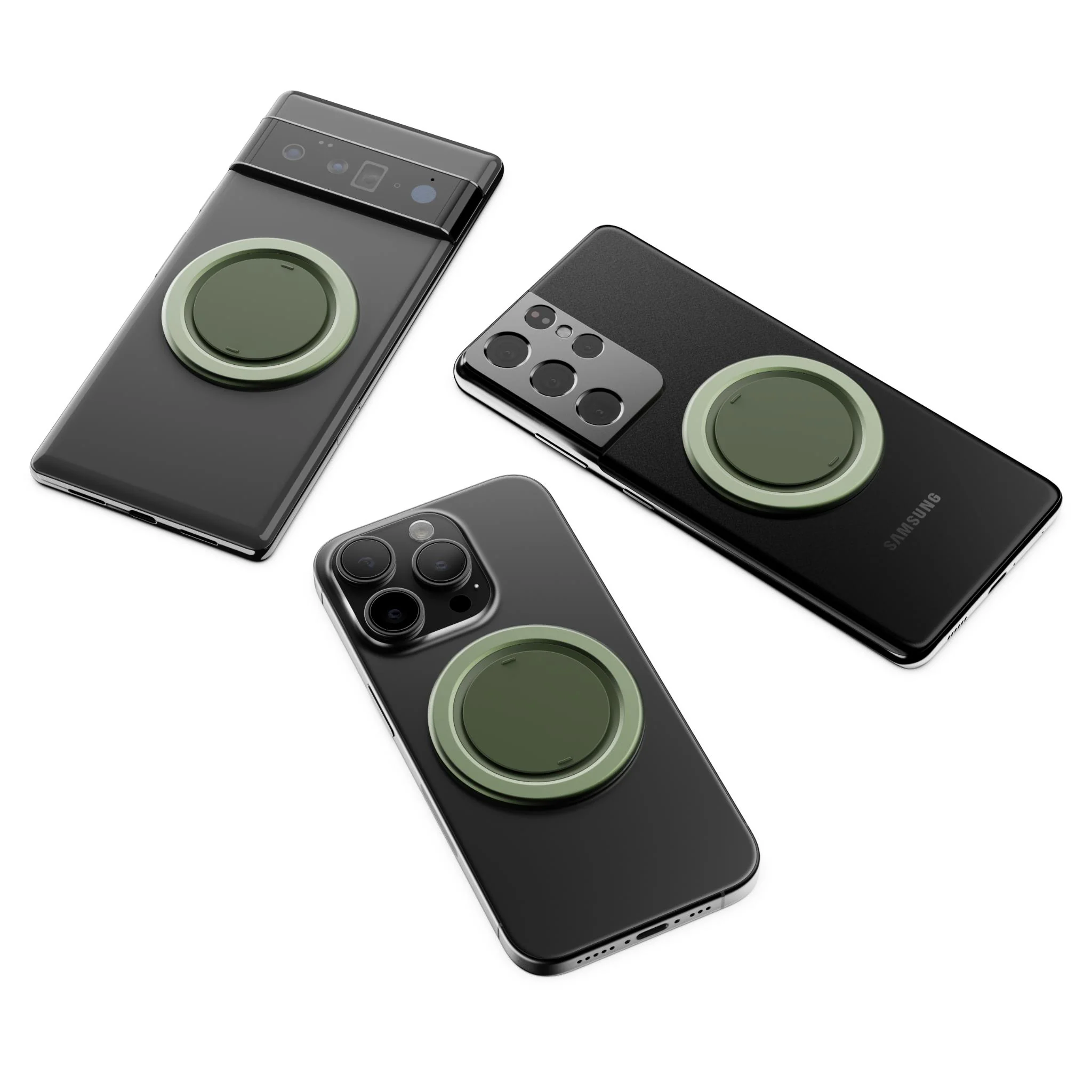 OhSnap! Snap 5 Magnetic Phone Grip & Stand (Gator Fade) - Image 7