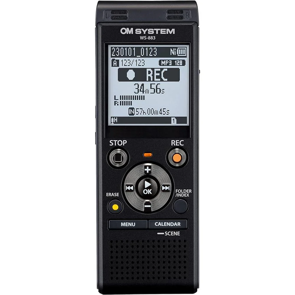 OM System WS-883 Voice Recorder