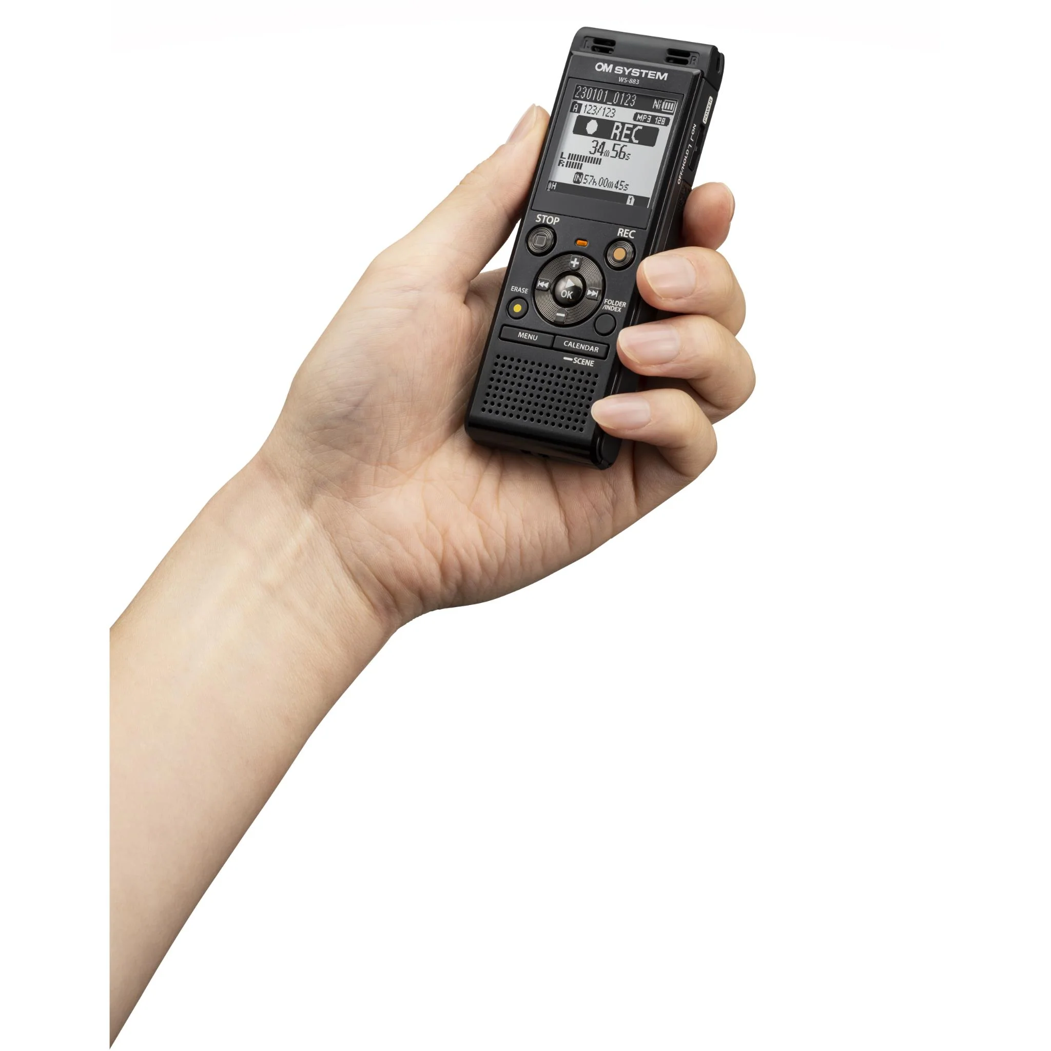 OM System WS-883 Voice Recorder - Image 5