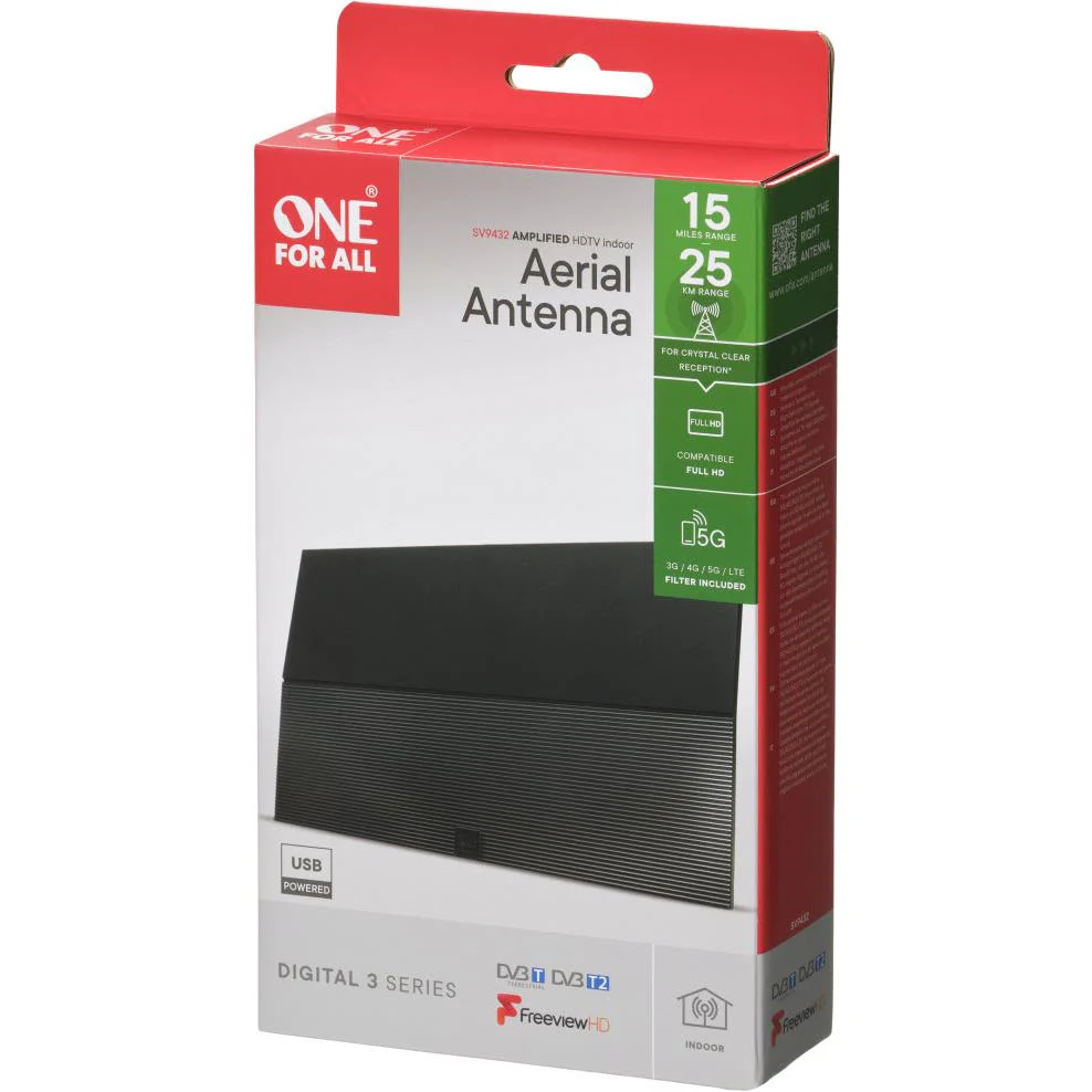 One For All Amplified Indoor Digital Antenna - Image 6